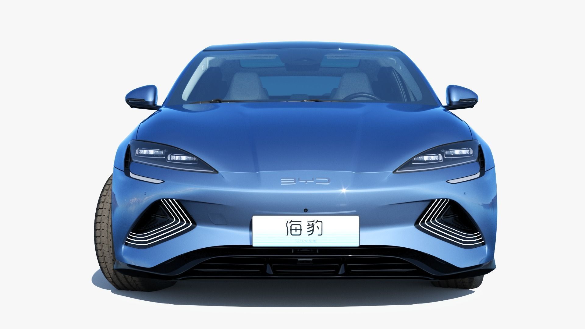 2024 BYD Seal EV Champion Edition With interior 3D model_4