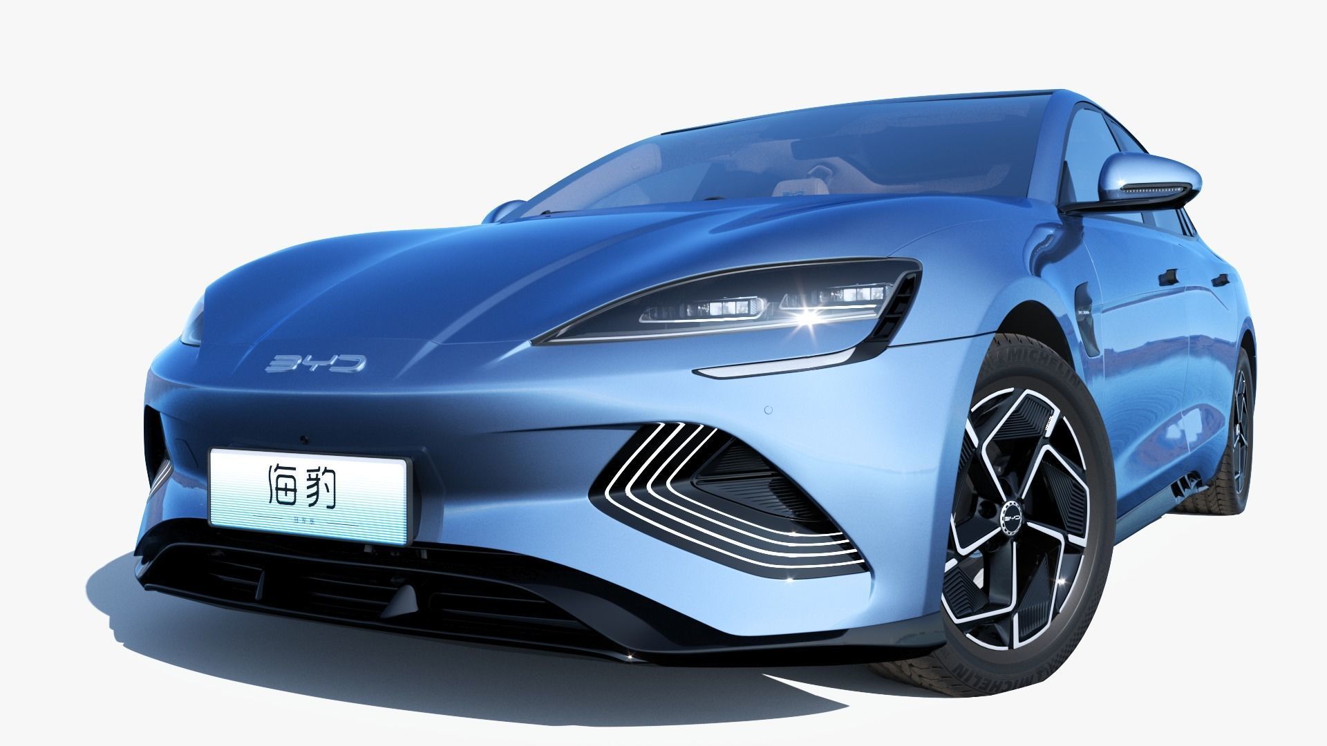 2024 BYD Seal EV Champion Edition With interior 3D model_5