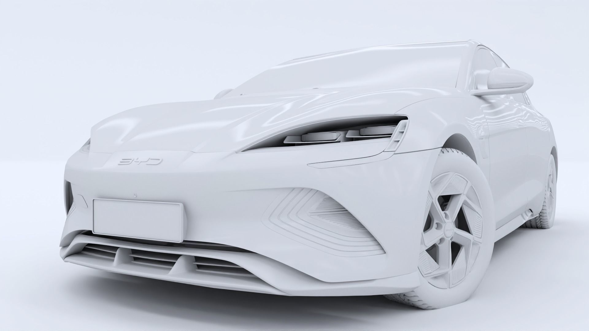 2024 BYD Seal EV Champion Edition With interior 3D model_21