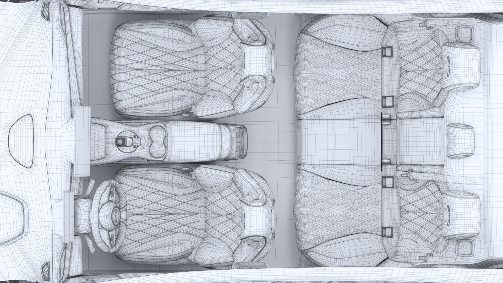 2024 BYD Seal EV Champion Edition With interior 3D model_35