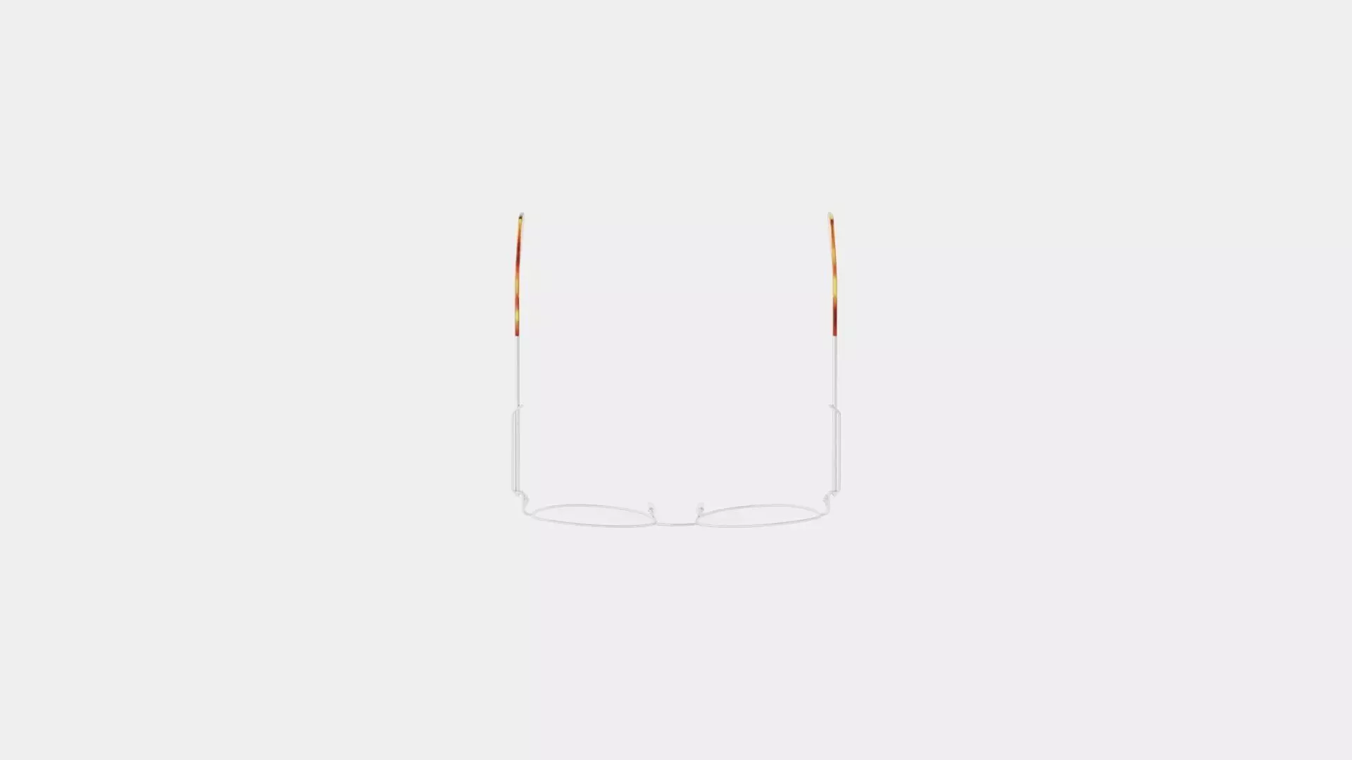 Alexander McQueen AM0268O Glasses Low-poly 3D model_4