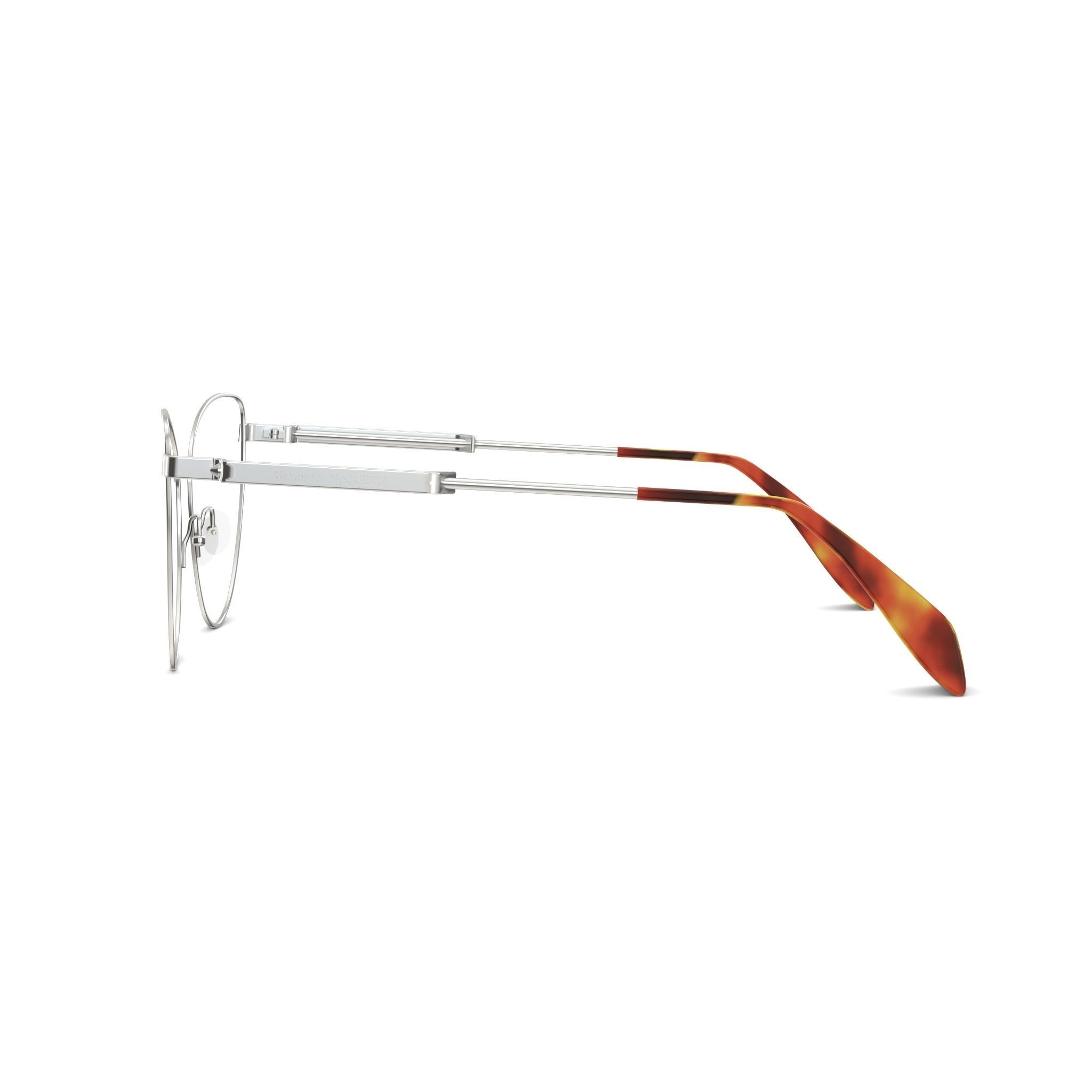 Alexander McQueen AM0268O Glasses Low-poly 3D model_3