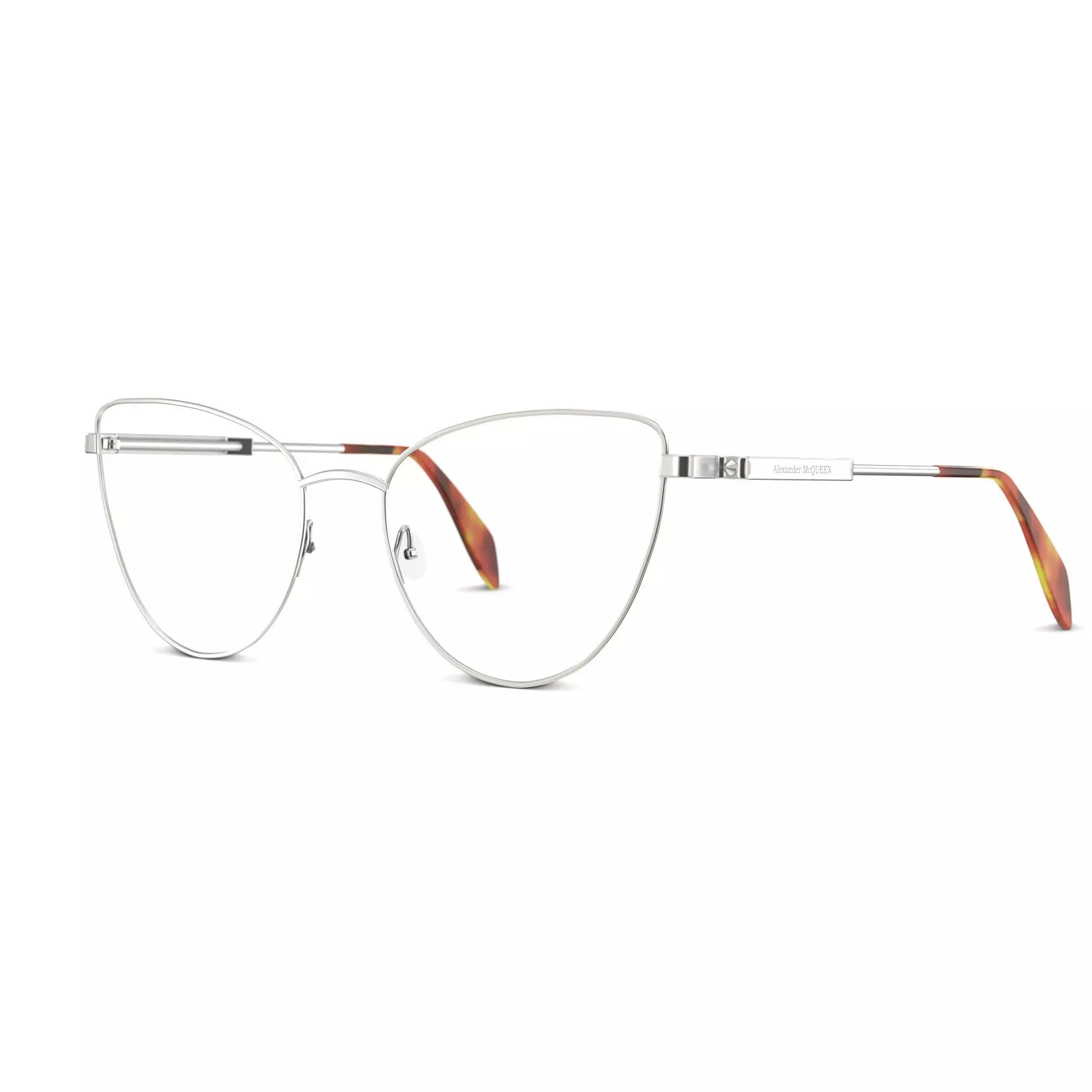 Alexander McQueen AM0268O Glasses Low-poly 3D model_0