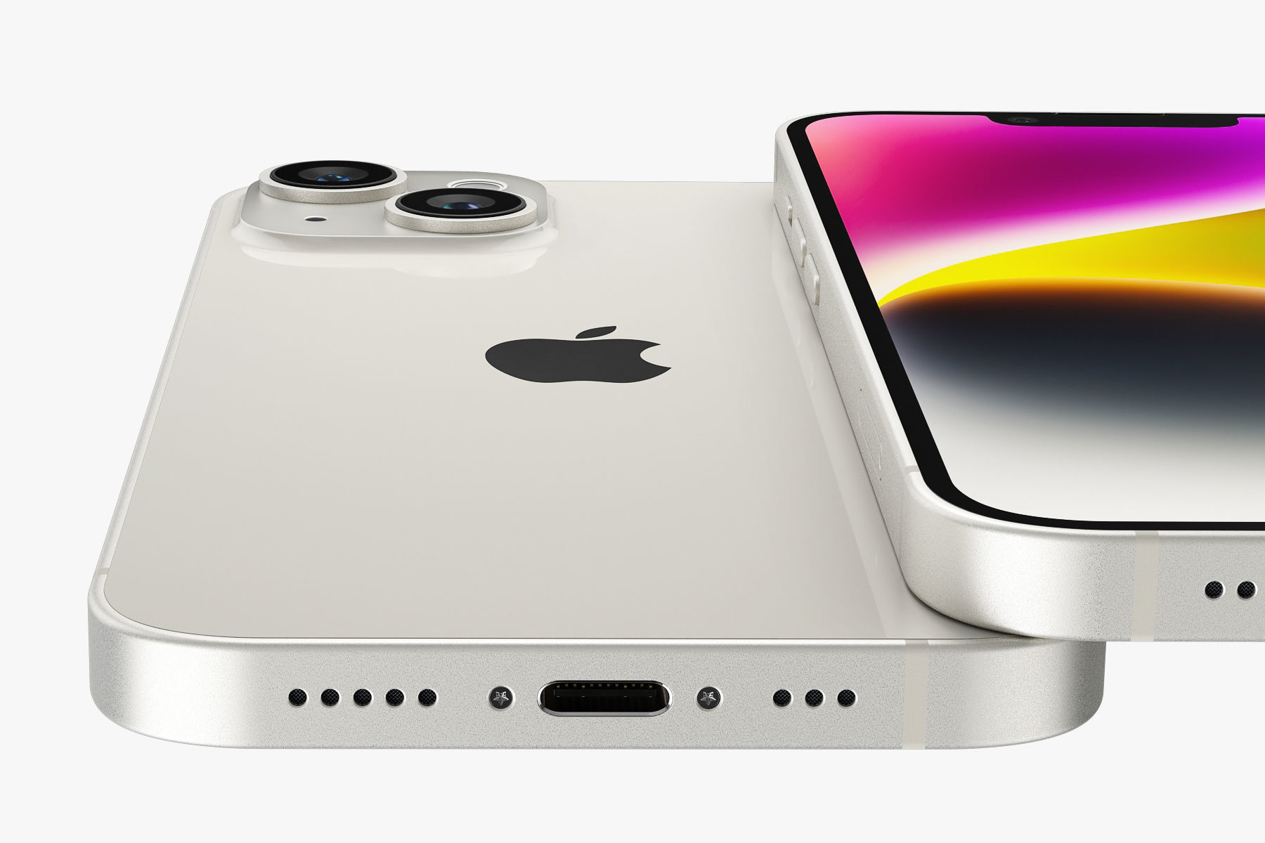 Apple iPhone 14 all colors 3D model_21