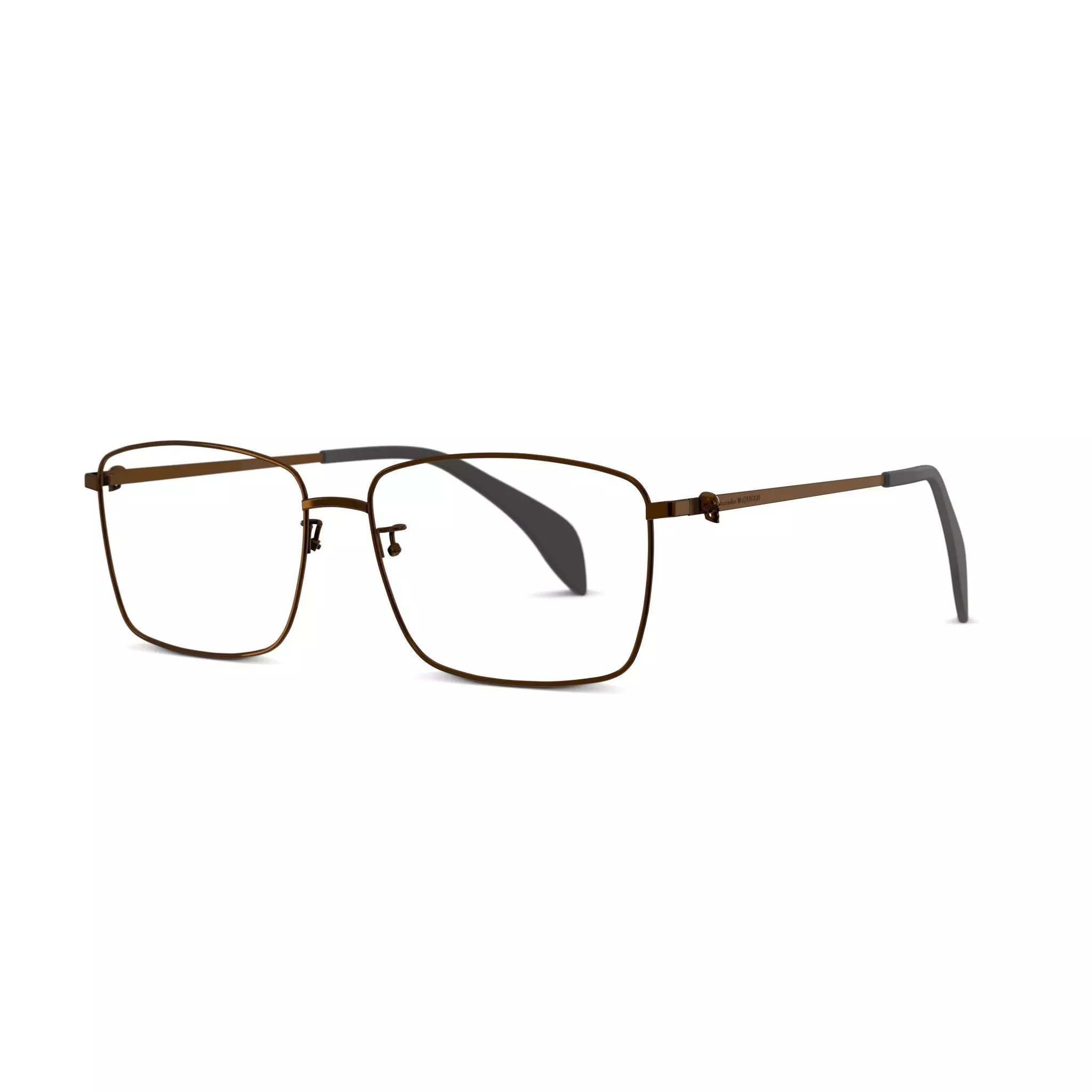 Alexander McQueen AM0278O Glasses Low-poly 3D model_0