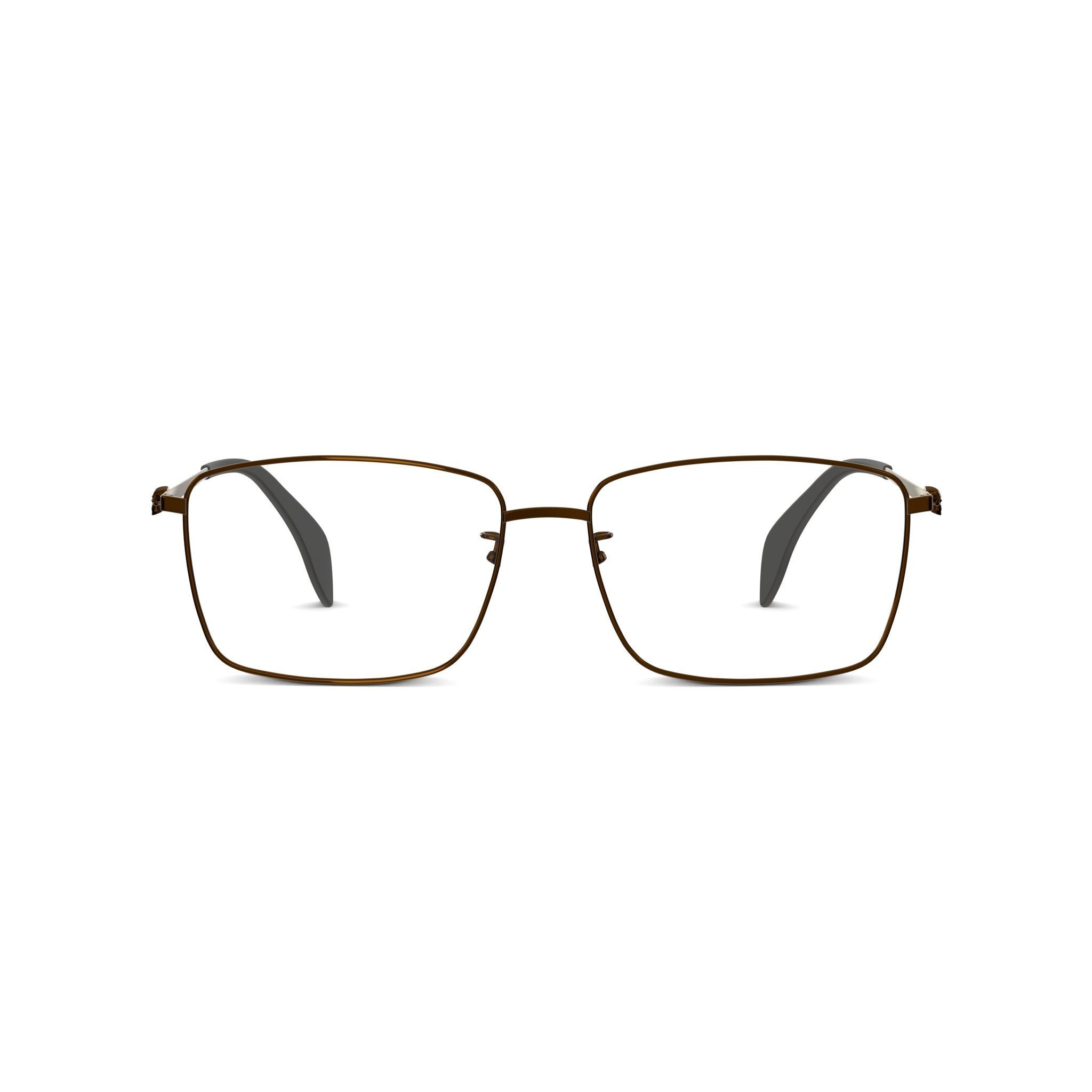 Alexander McQueen AM0278O Glasses Low-poly 3D model_2