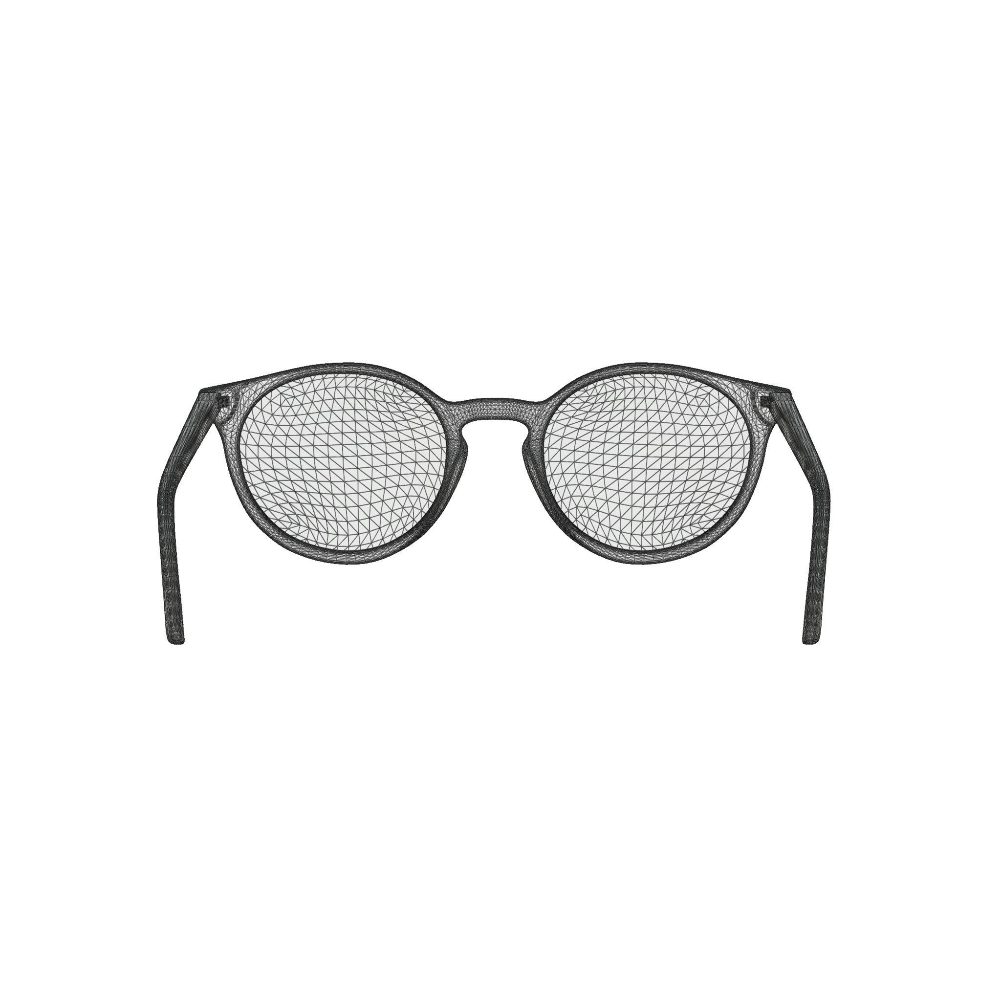 Bottega Veneta - BV0192O Glasses  Low-poly 3D model_6