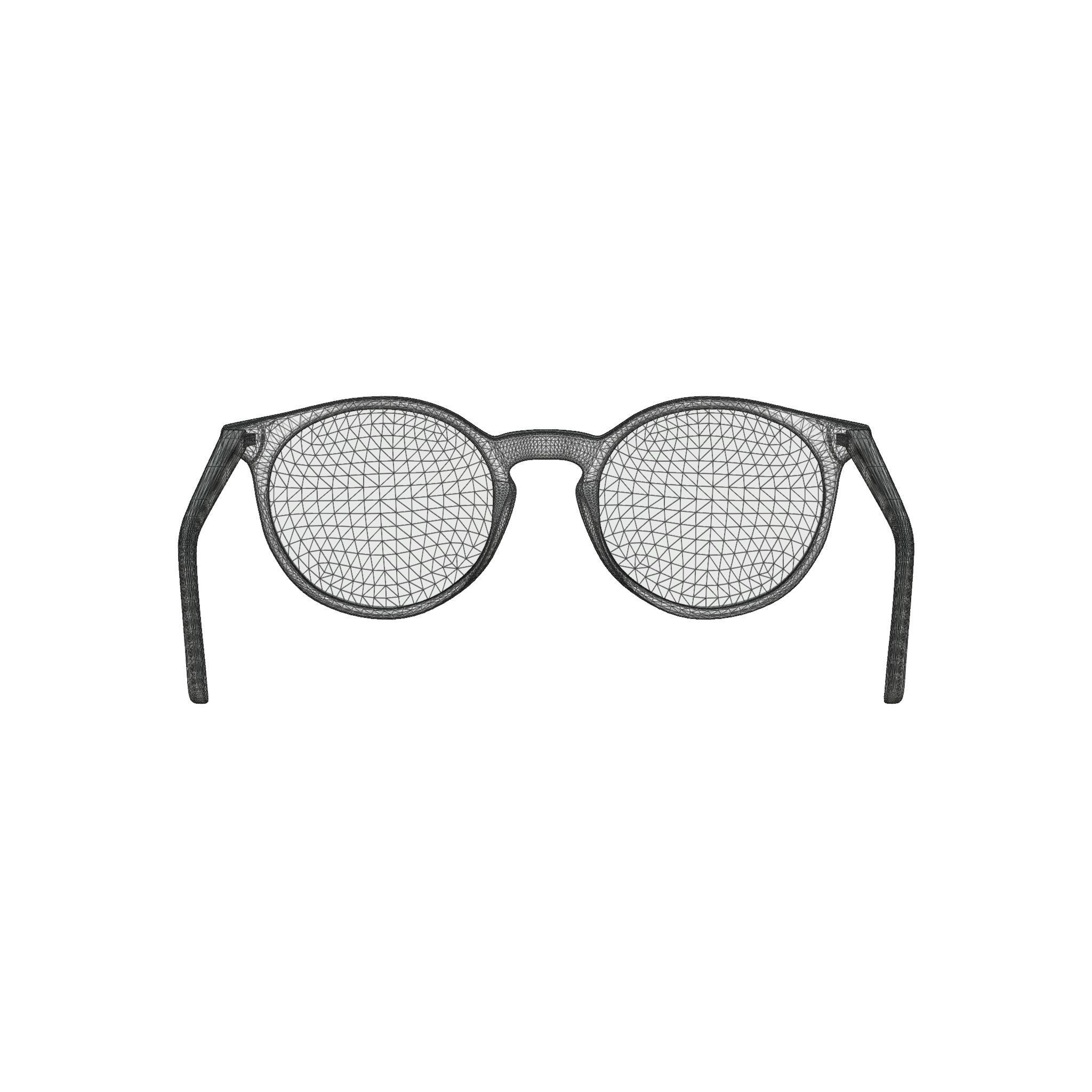 Bottega Veneta BV0192O Glasses  Low-poly 3D model_6