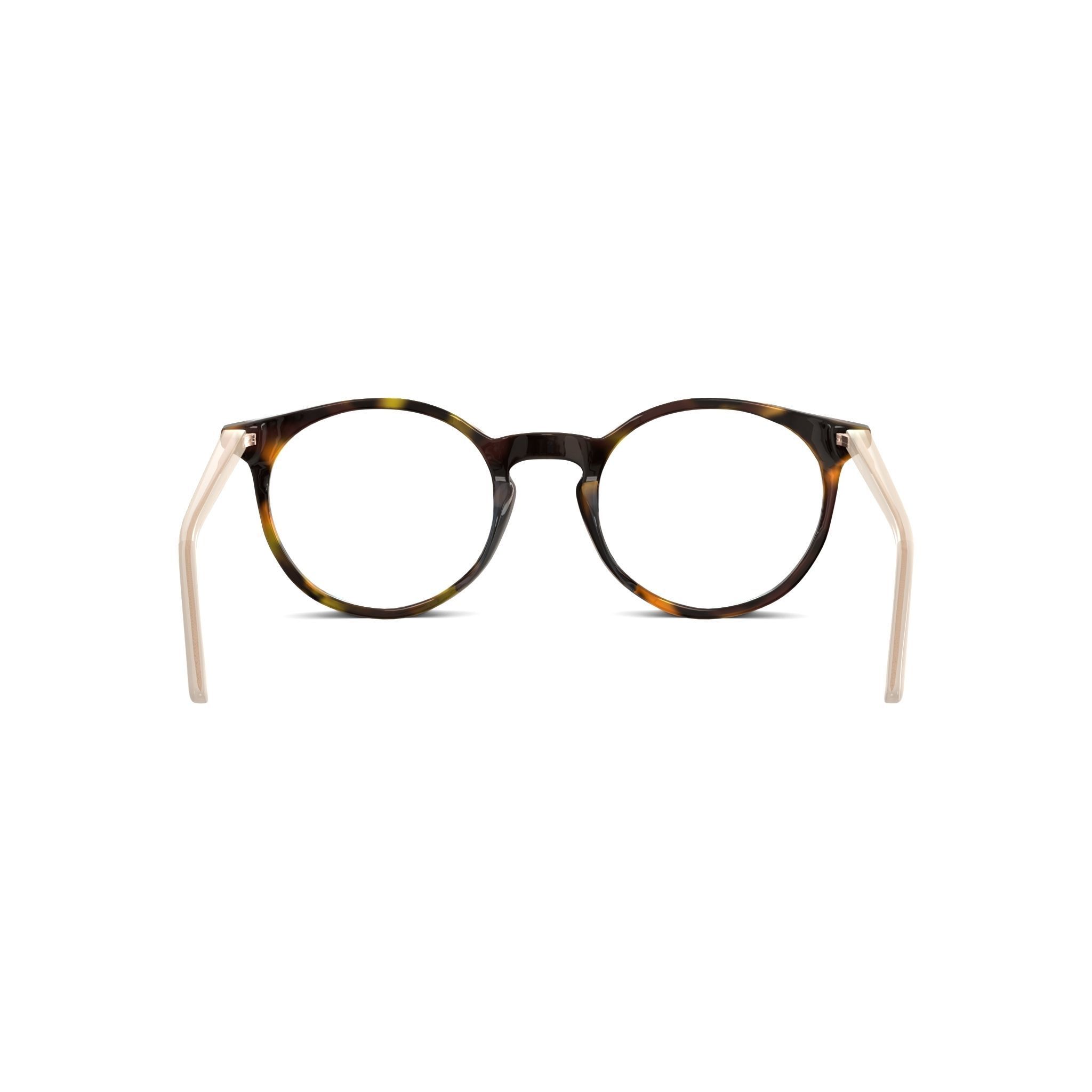 Bottega Veneta BV0192O Glasses  Low-poly 3D model_1