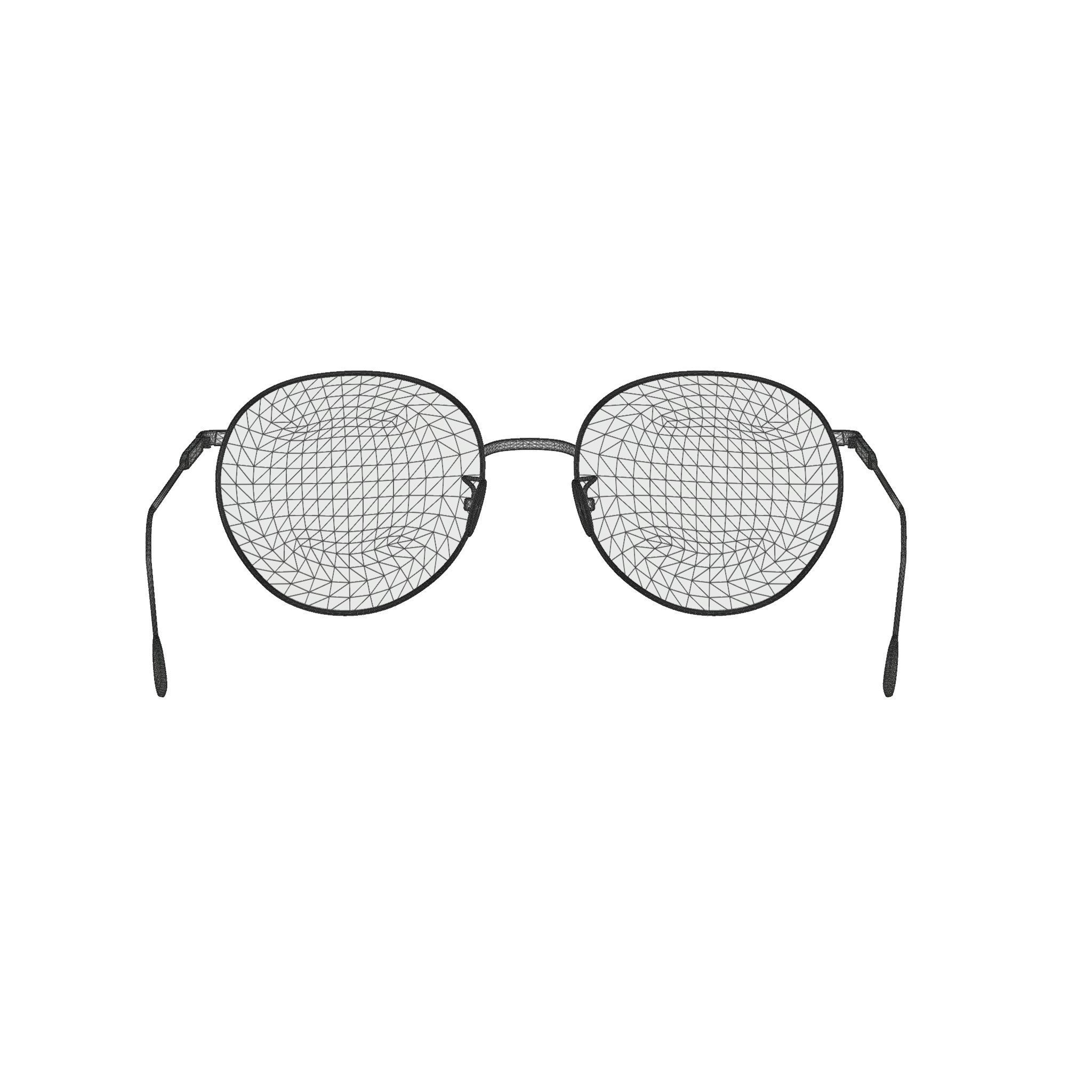 Bottega Veneta BV0214O Glasses  Low-poly 3D model_5