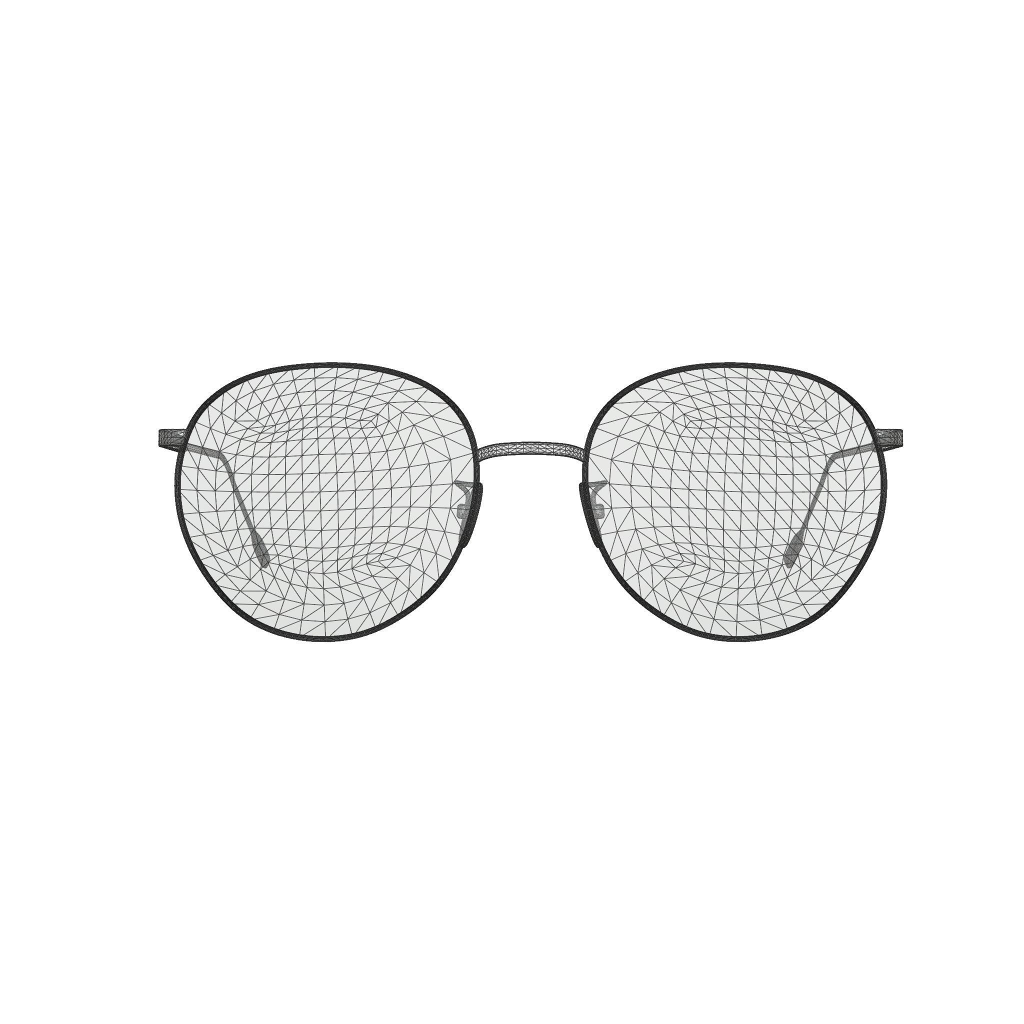 Bottega Veneta BV0214O Glasses  Low-poly 3D model_6