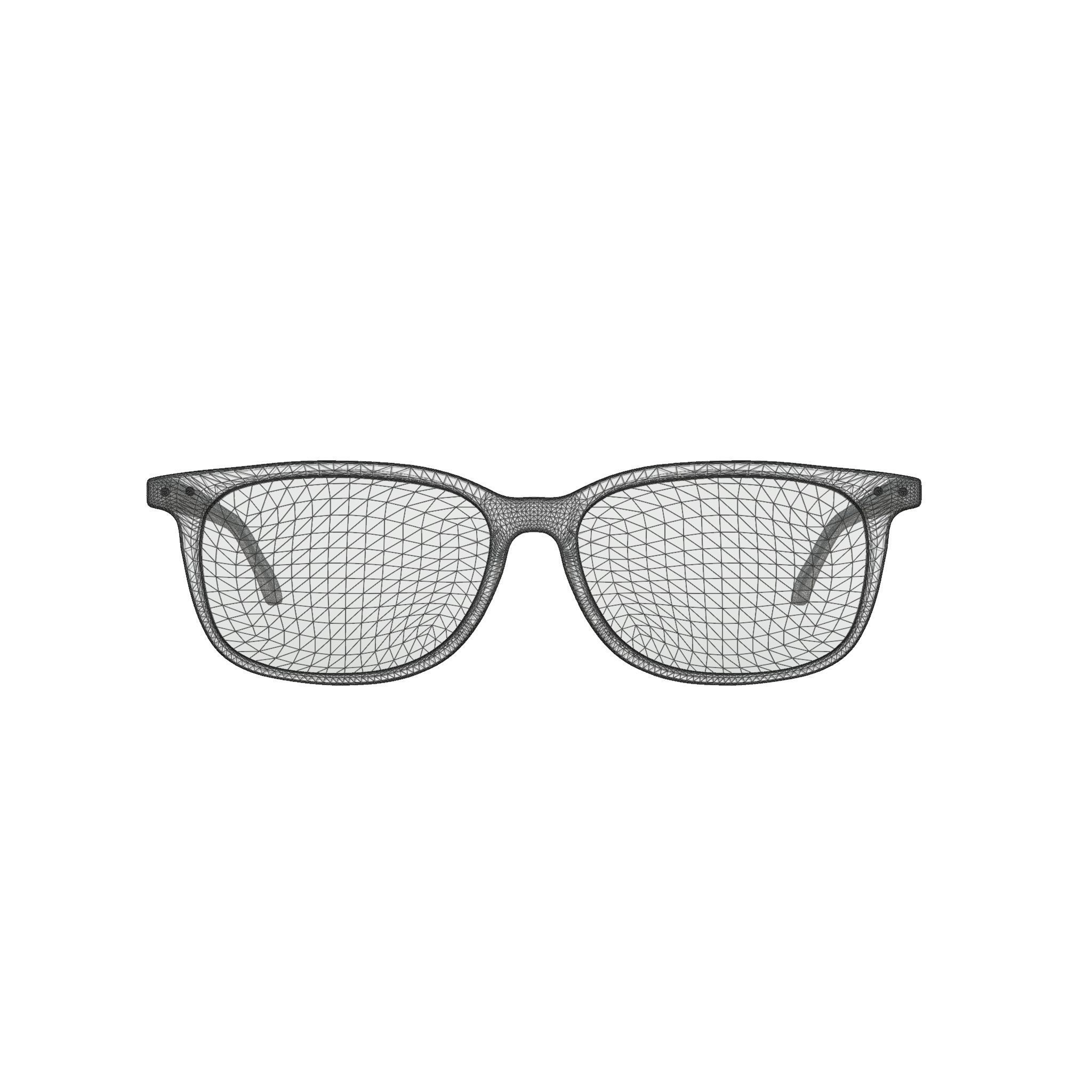 Bottega Veneta BV0230O Glasses  Low-poly 3D model_7