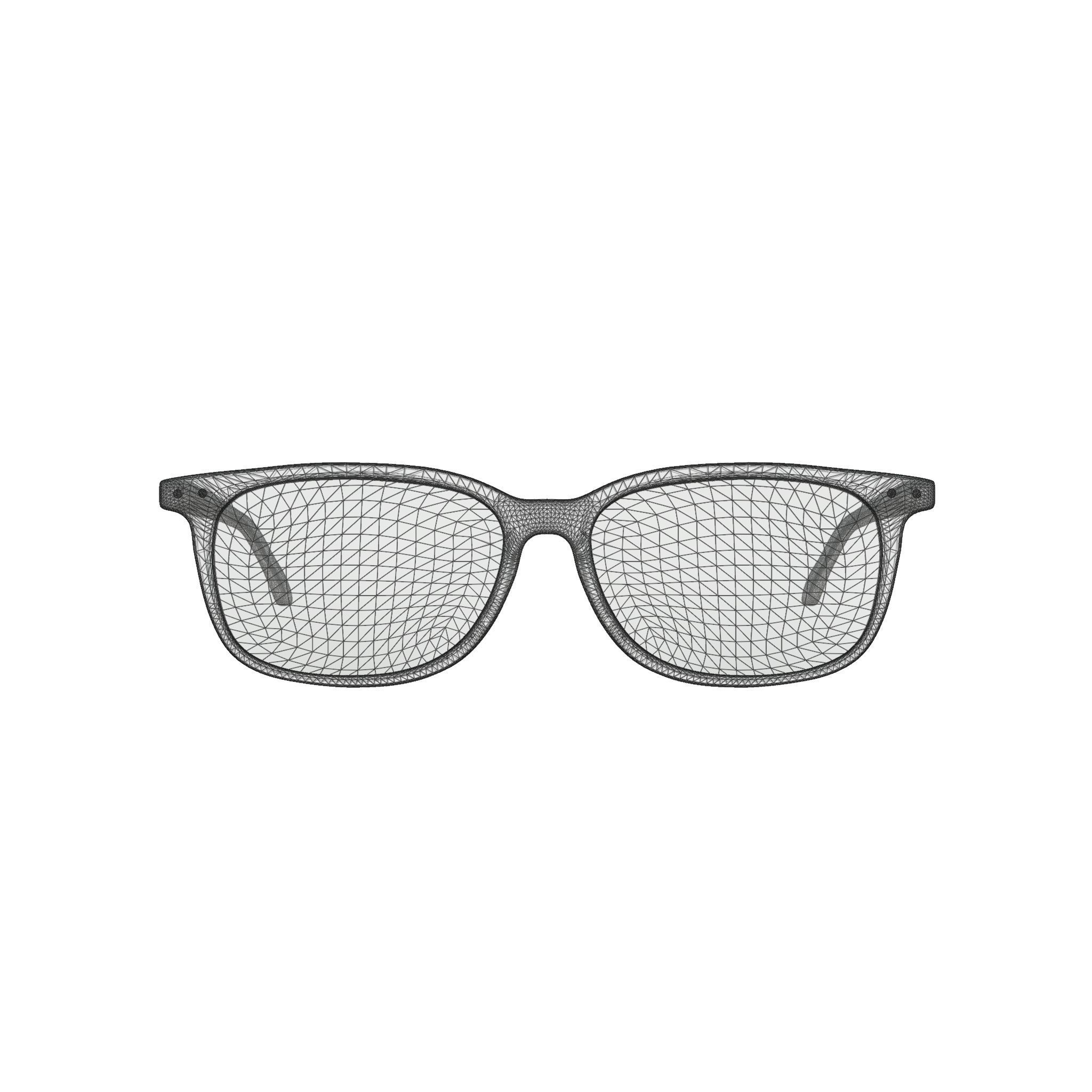 Bottega Veneta BV0230O Glasses Low-poly 3D model_7