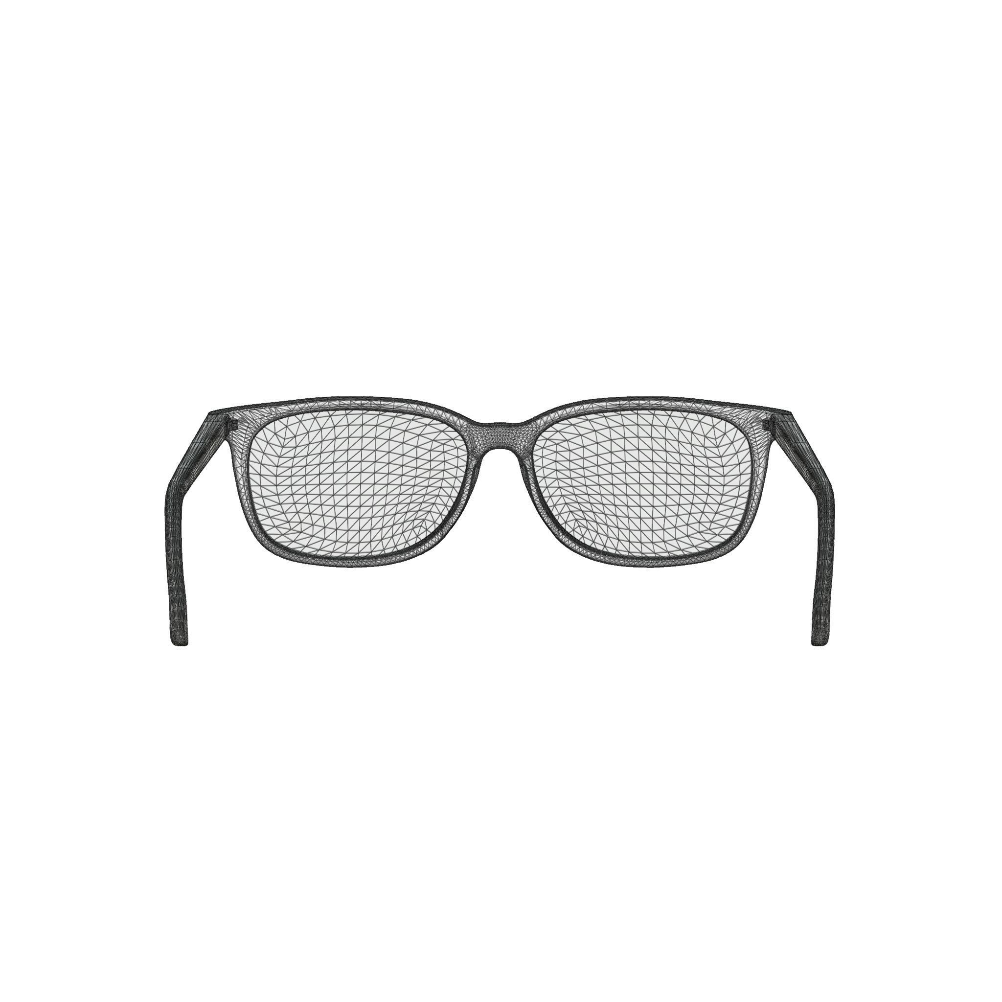 Bottega Veneta BV0230O Glasses Low-poly 3D model_6
