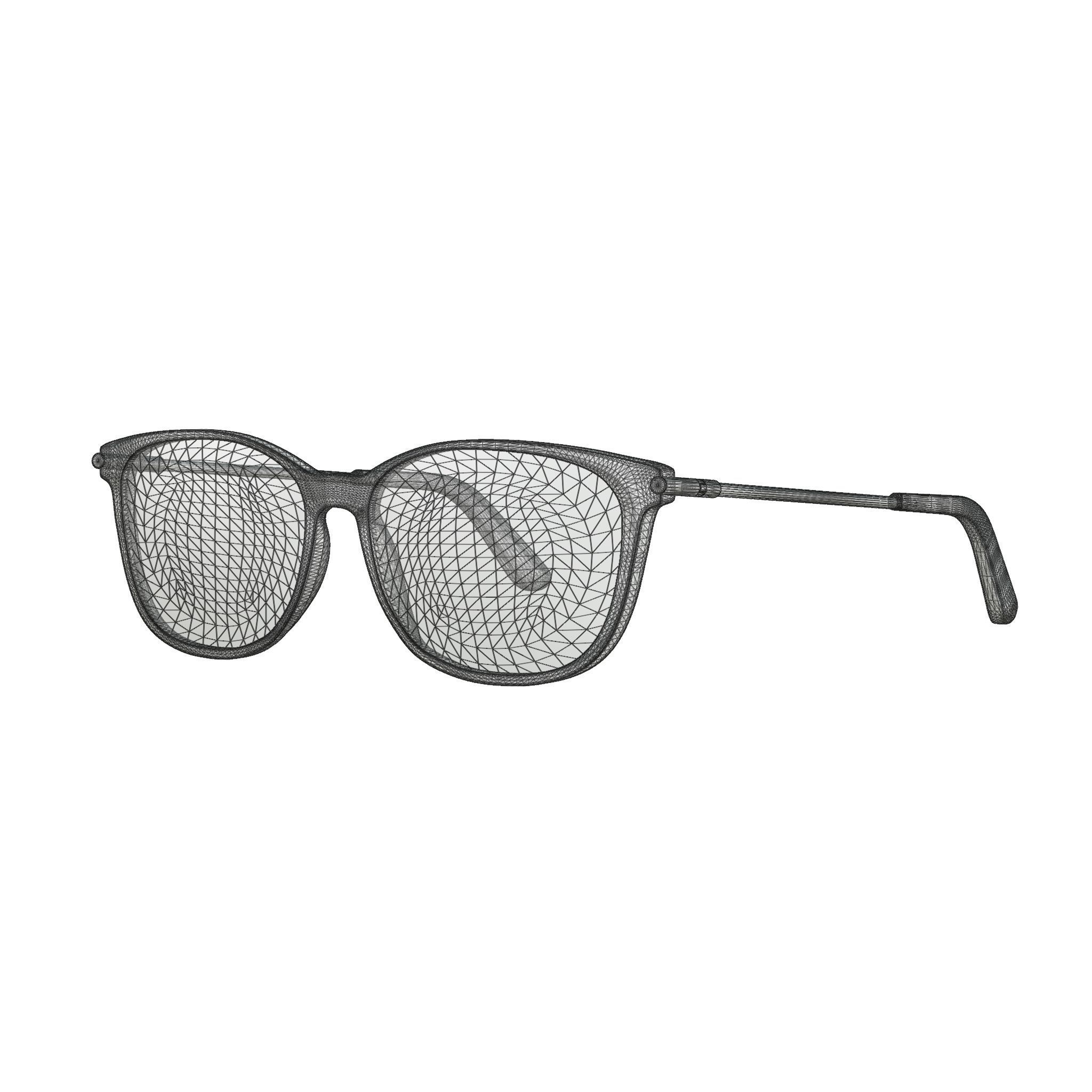 Bottega Veneta BV0232O Glasses  Low-poly 3D model_4