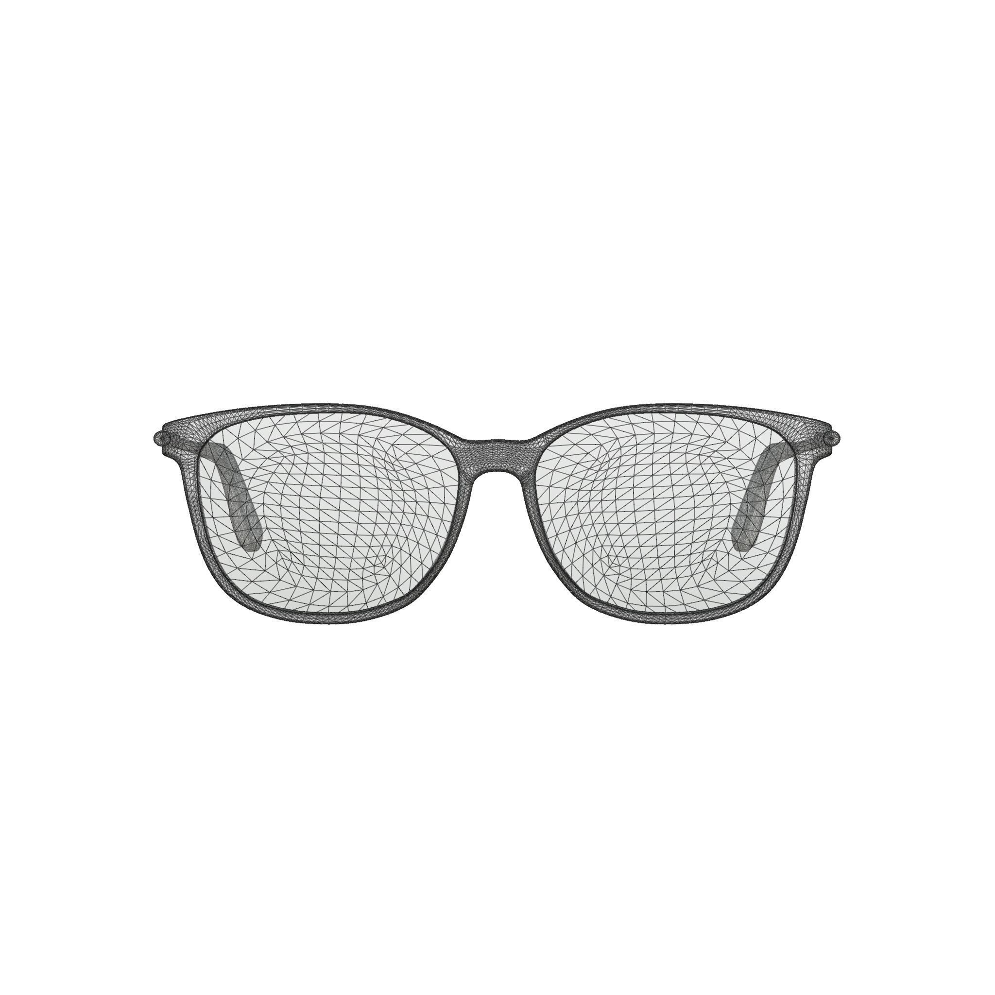 Bottega Veneta BV0232O Glasses  Low-poly 3D model_6