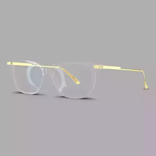 Bottega Veneta  BV1009O 005 Glasses  Low-poly 3D model Bottega Veneta  BV1009O 005 Glasses  Low-poly 3D model