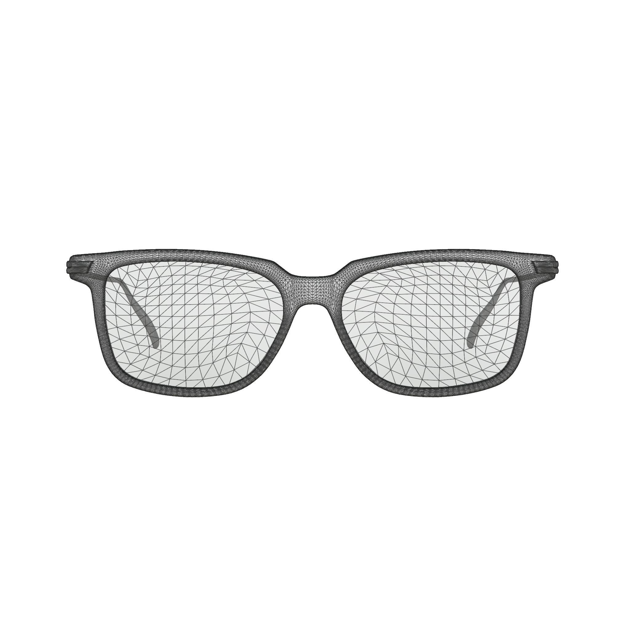 Bottega Veneta  BV1009O 005 Glasses  Low-poly 3D model_6