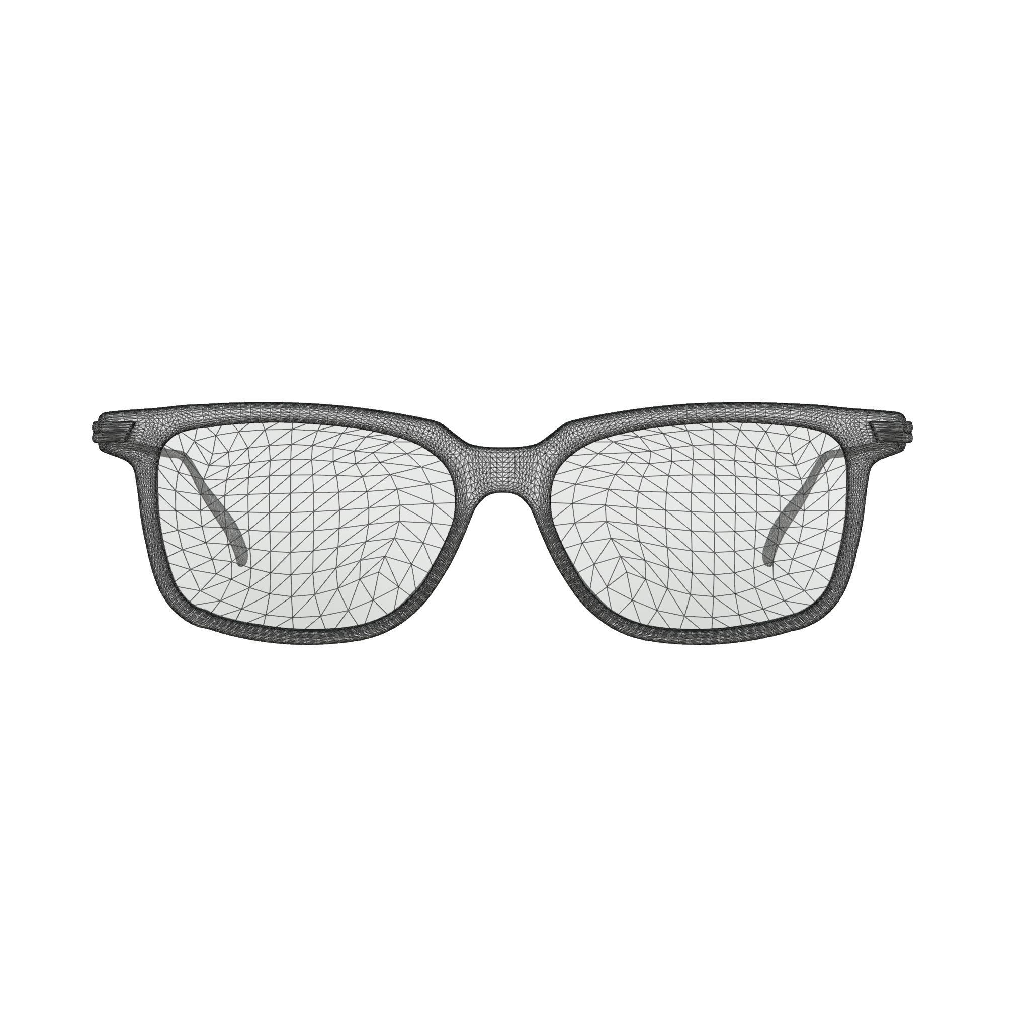 Bottega Veneta BV1009O Glasses Low-poly 3D model_7