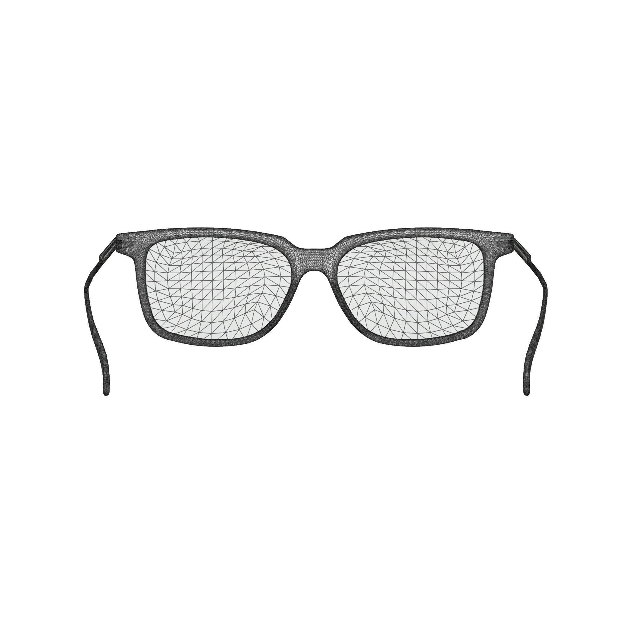 Bottega Veneta BV1009O Glasses Low-poly 3D model_6