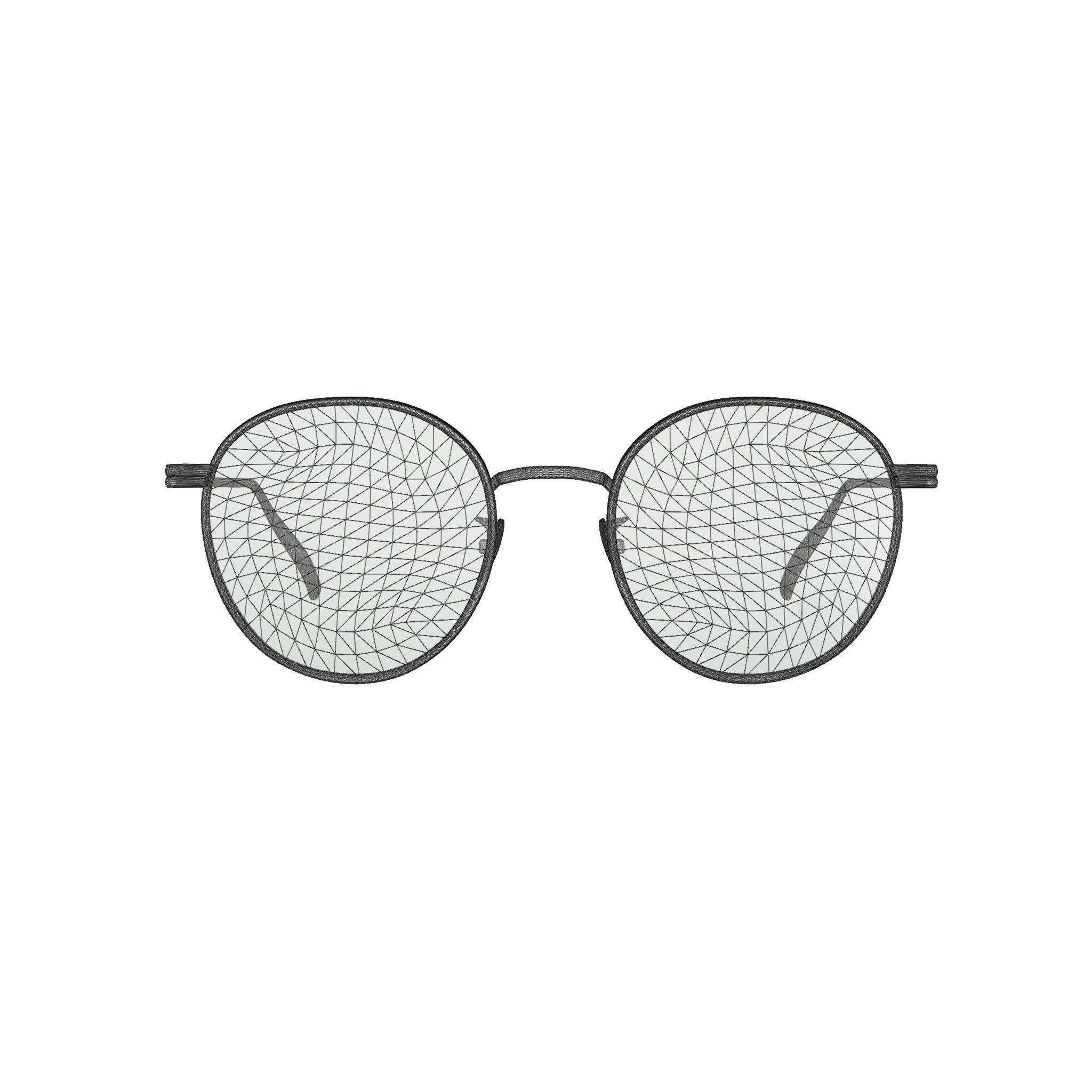 Bottega Veneta BV1017O Glasses  Low-poly 3D model_6