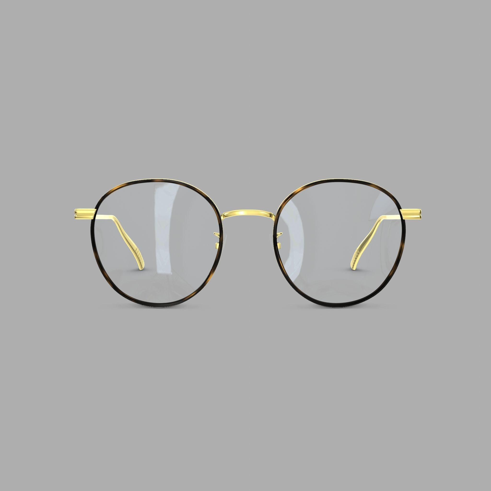 Bottega Veneta BV1017O Glasses  Low-poly 3D model_2