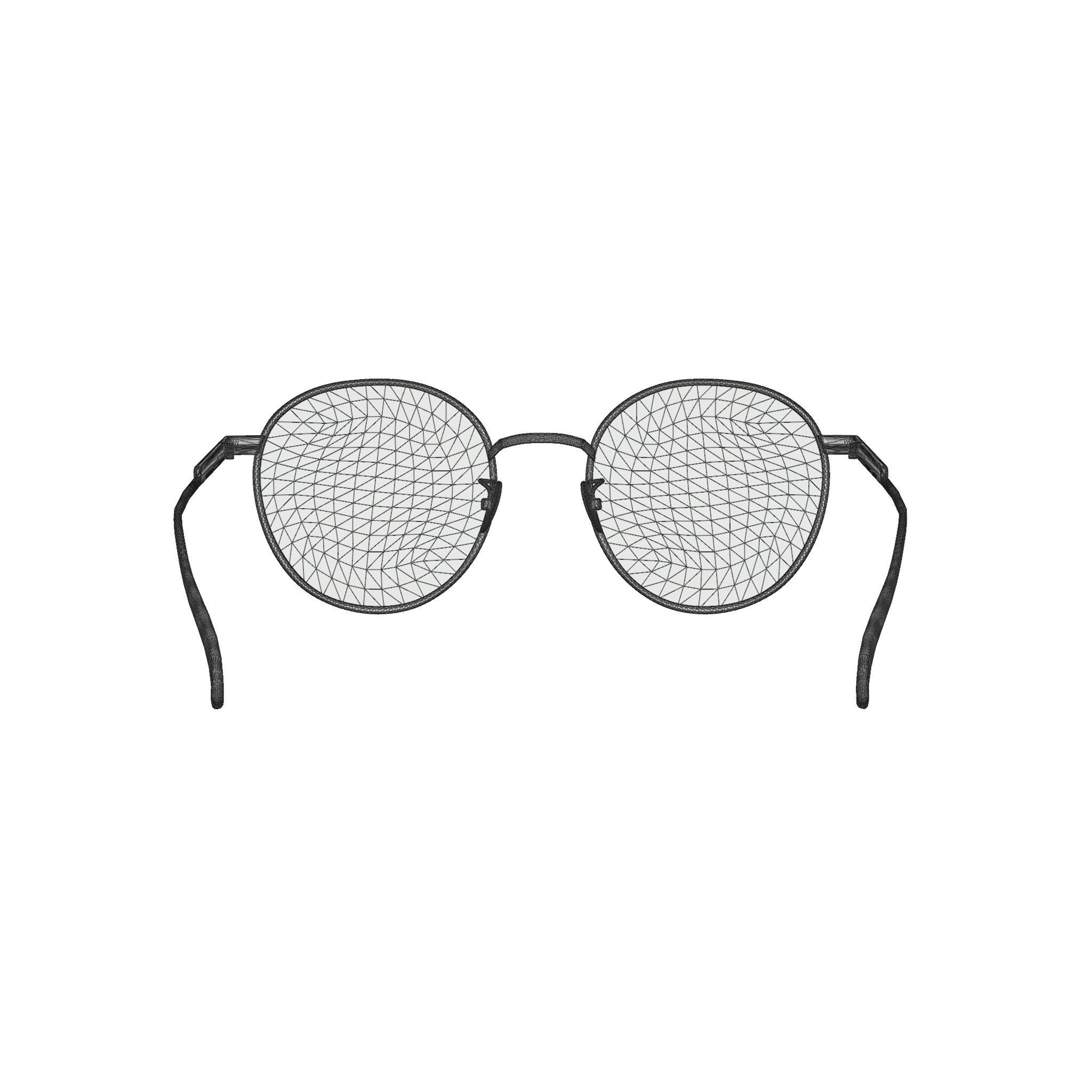 Bottega Veneta BV1017O Glasses  Low-poly 3D model_5