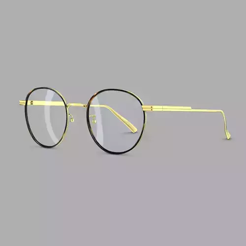 Bottega Veneta BV1017O Glasses  Low-poly 3D model