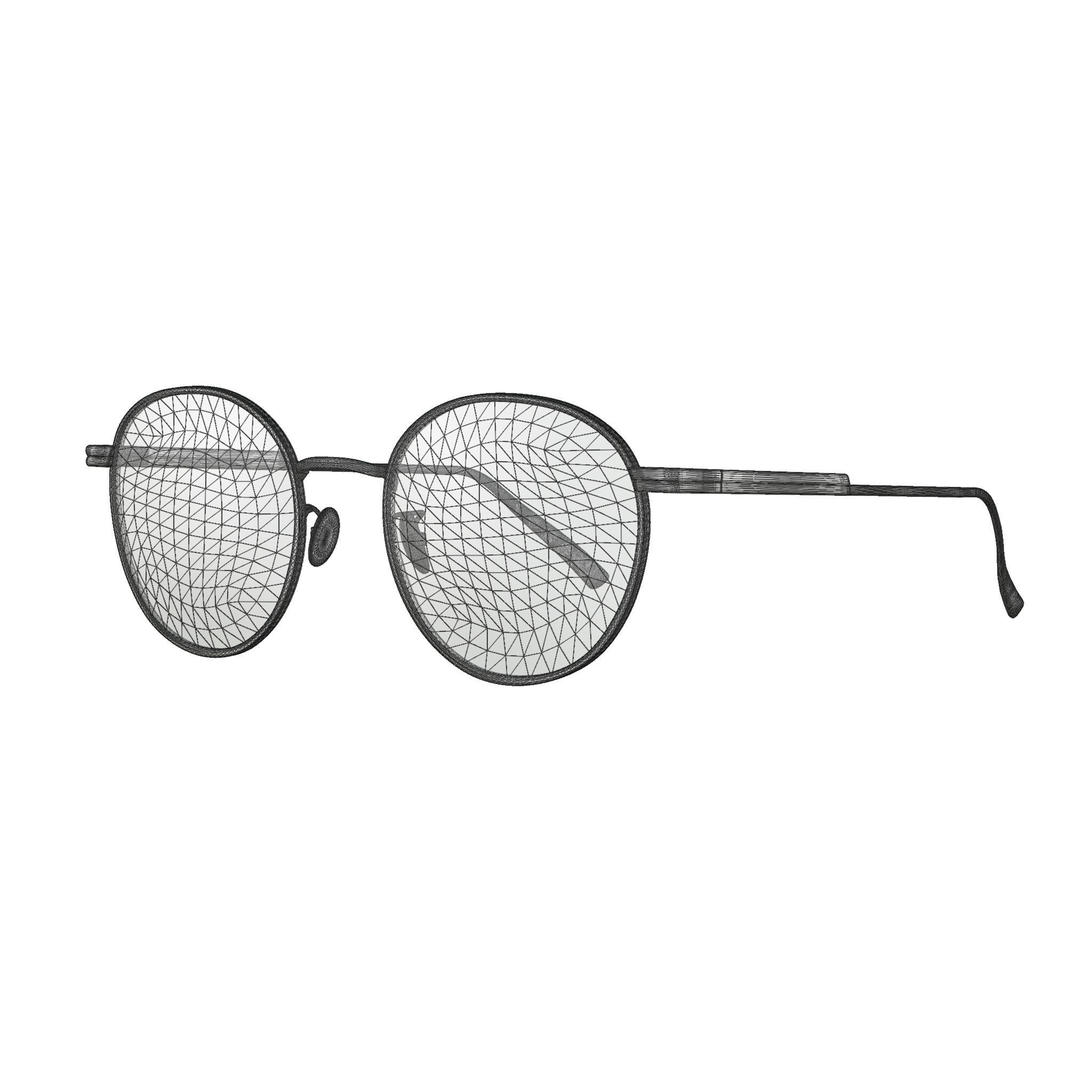 Bottega Veneta BV1017O Glasses  Low-poly 3D model_4