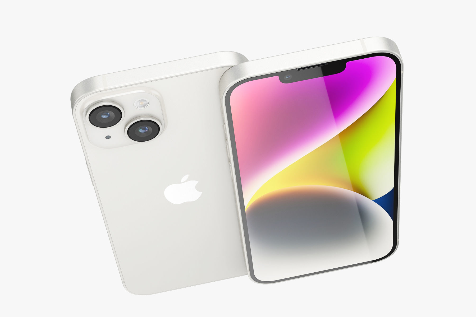 Apple iPhone 14 and 14 Plus and 14 Pro and 14 Pro MAX all colors 3D model_121