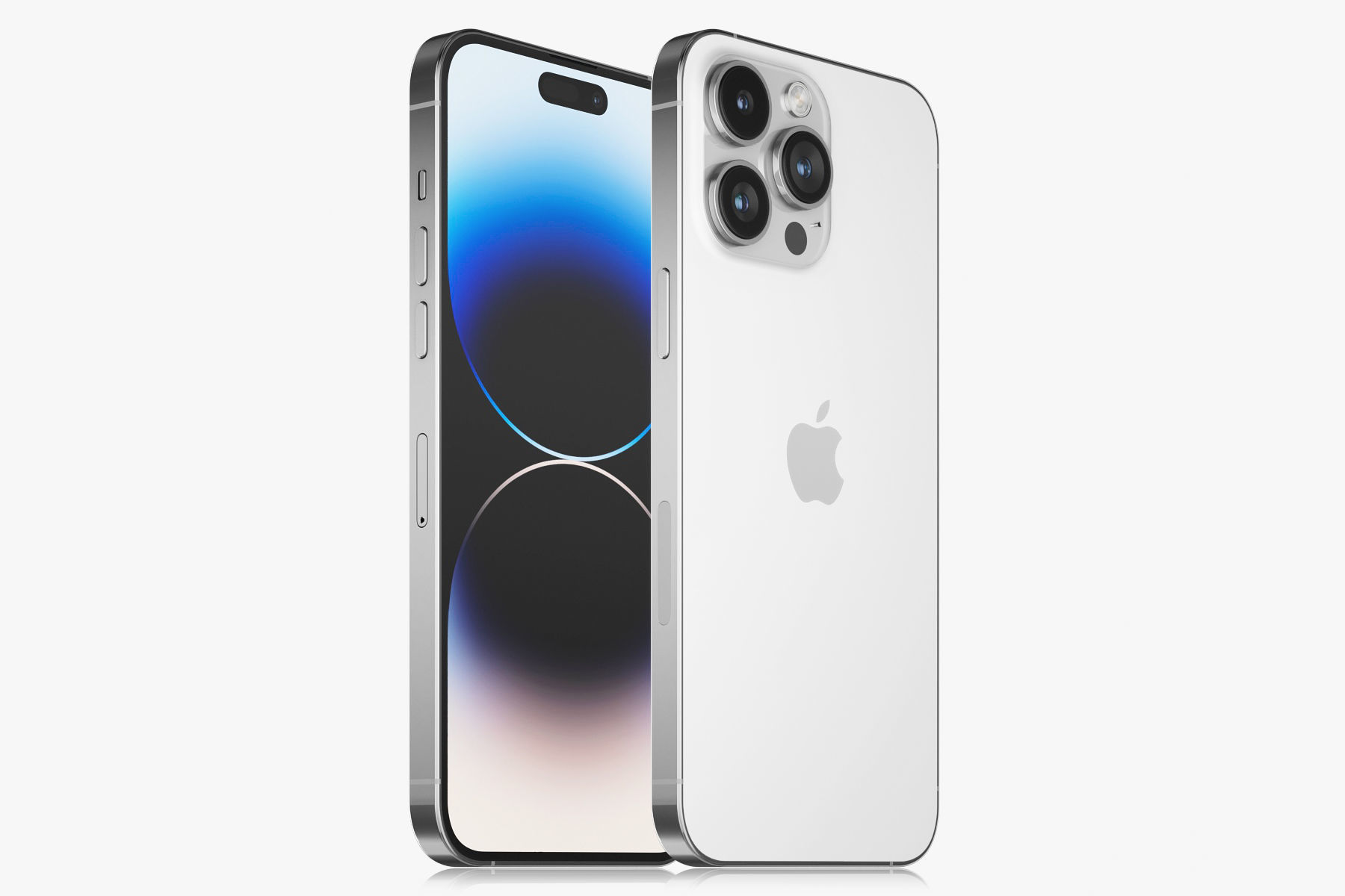 Apple iPhone 14 and 14 Plus and 14 Pro and 14 Pro MAX all colors 3D model_4