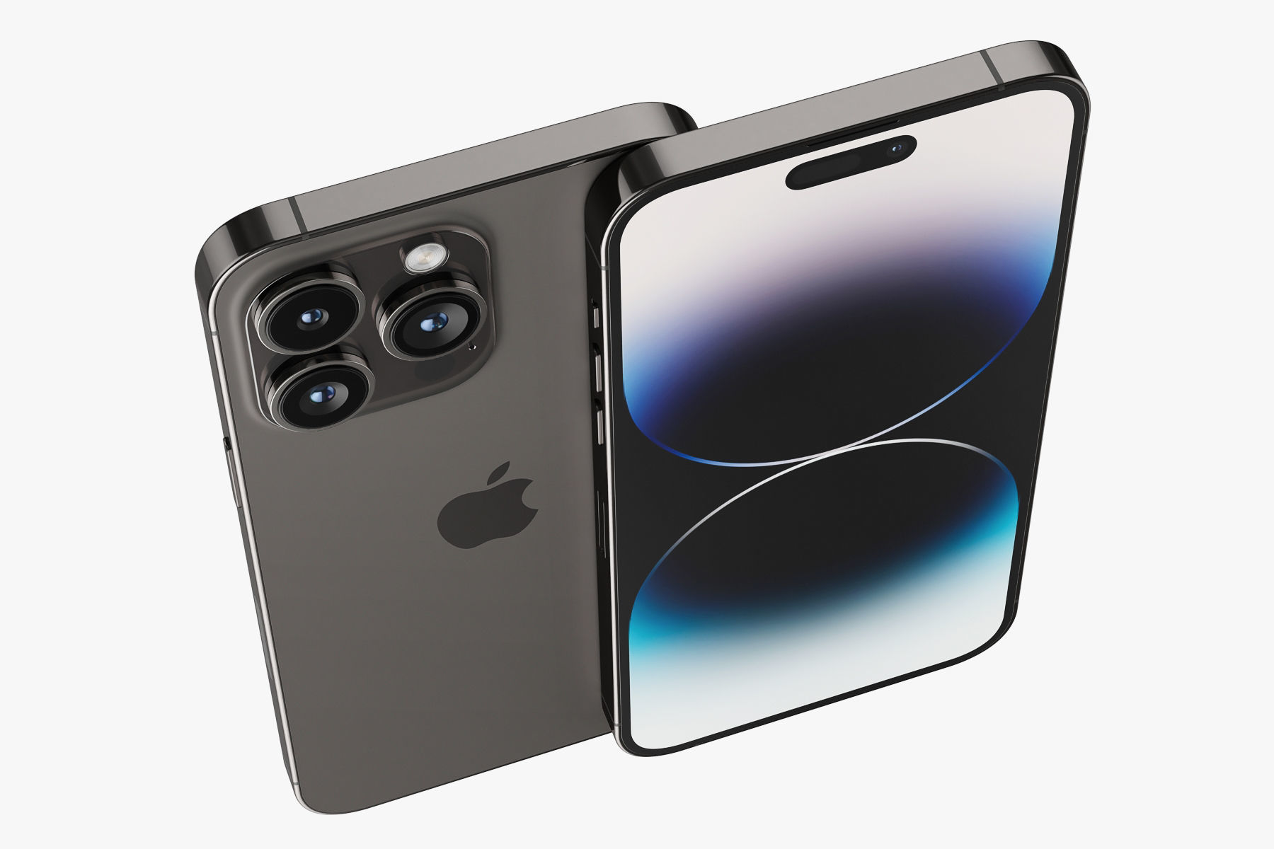 Apple iPhone 14 and 14 Plus and 14 Pro and 14 Pro MAX all colors 3D model_16