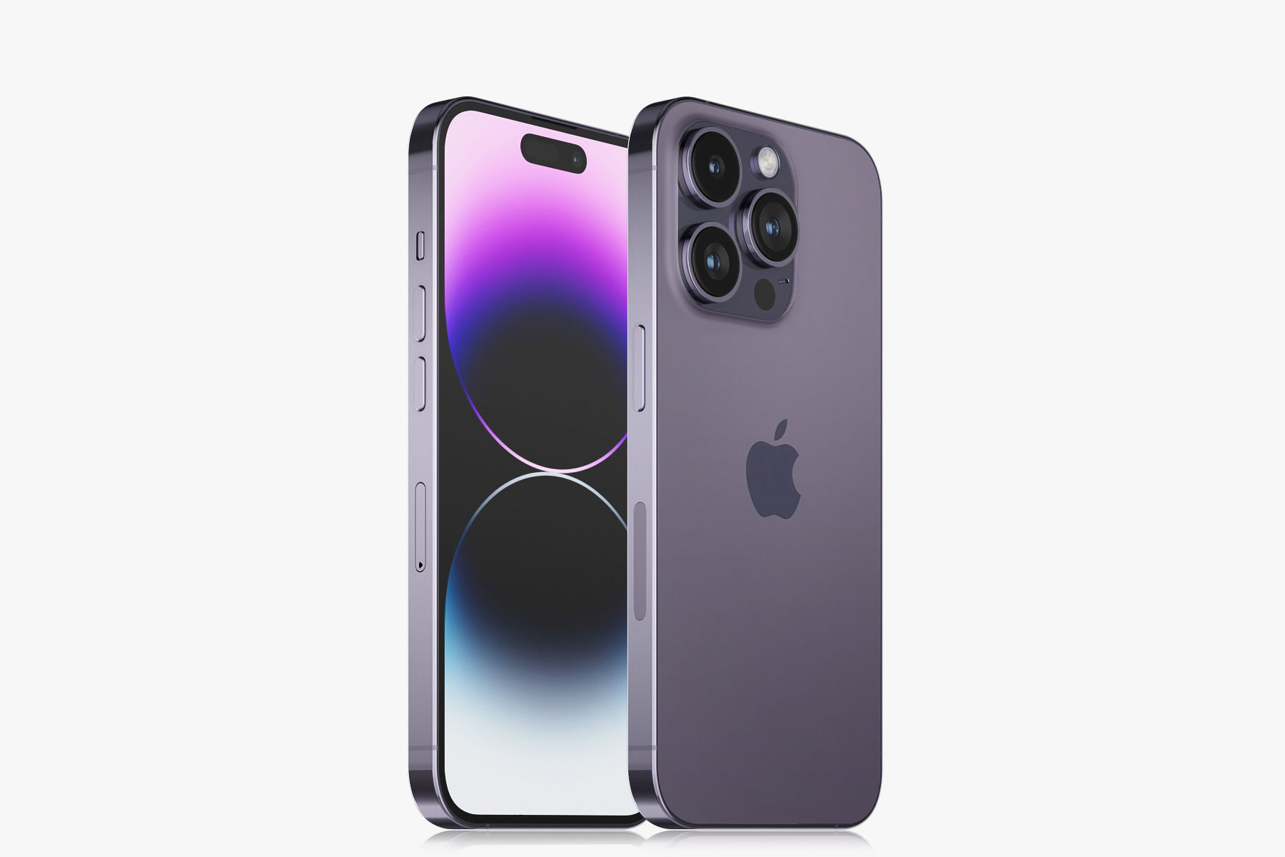 Apple iPhone 14 and 14 Plus and 14 Pro and 14 Pro MAX all colors 3D model_46