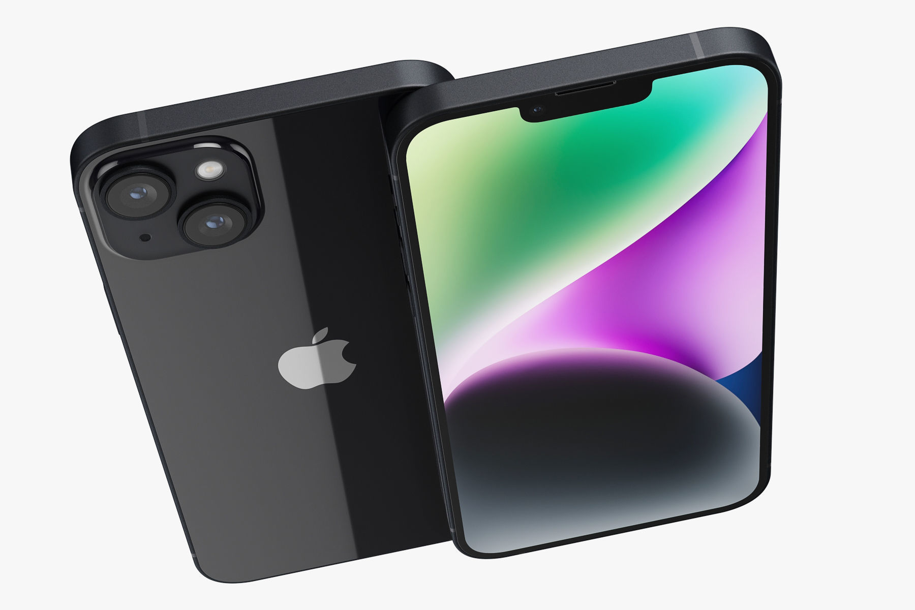 Apple iPhone 14 and 14 Plus and 14 Pro and 14 Pro MAX all colors 3D model_78