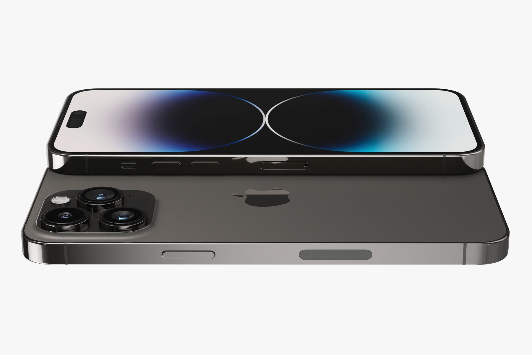 Apple iPhone 14 and 14 Plus and 14 Pro and 14 Pro MAX all colors 3D model_18