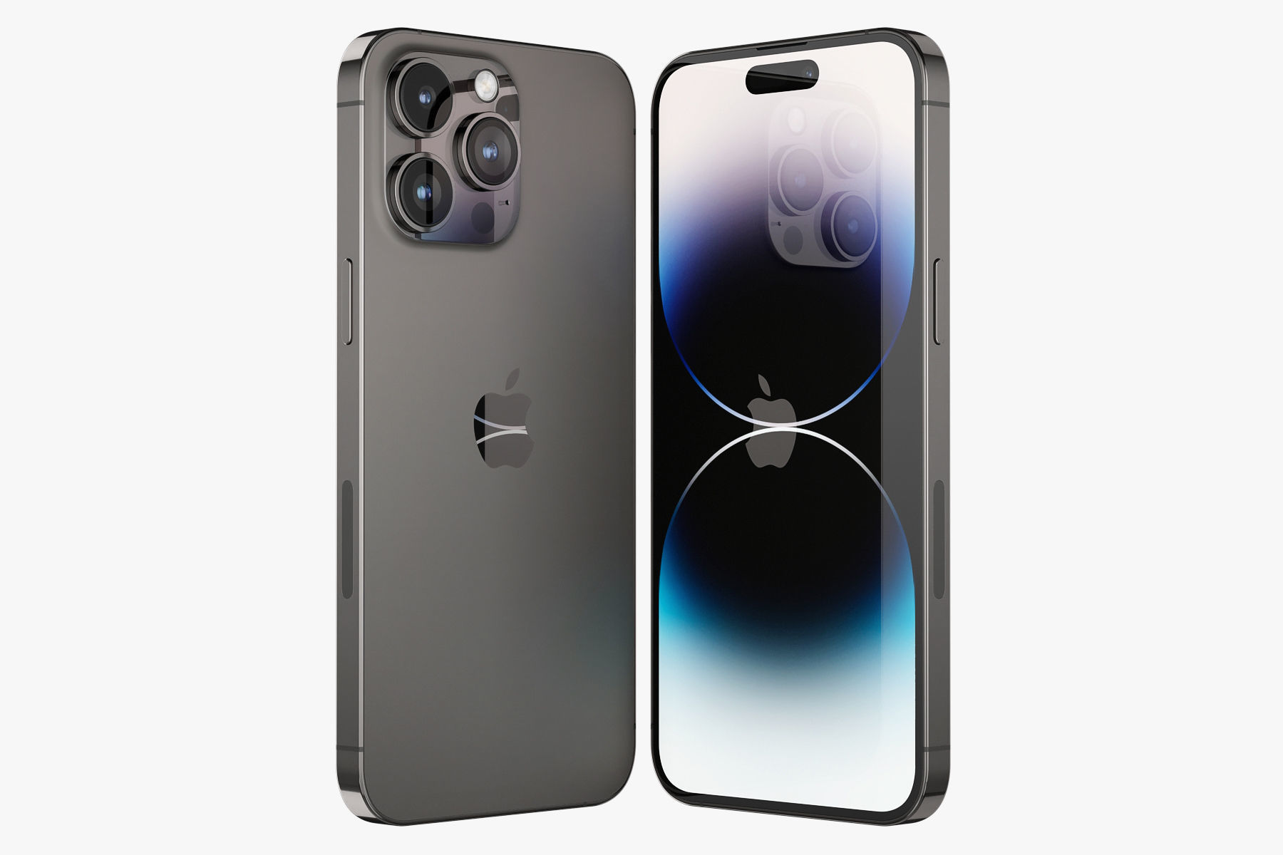 Apple iPhone 14 and 14 Plus and 14 Pro and 14 Pro MAX all colors 3D model_21