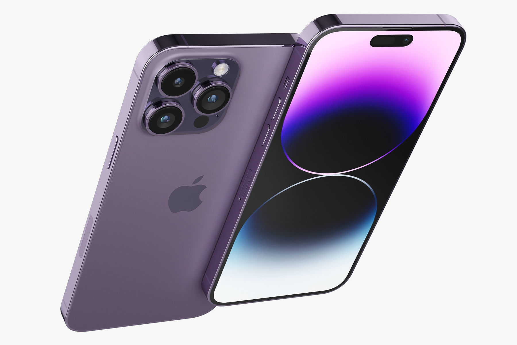 Apple iPhone 14 and 14 Plus and 14 Pro and 14 Pro MAX all colors 3D model_29