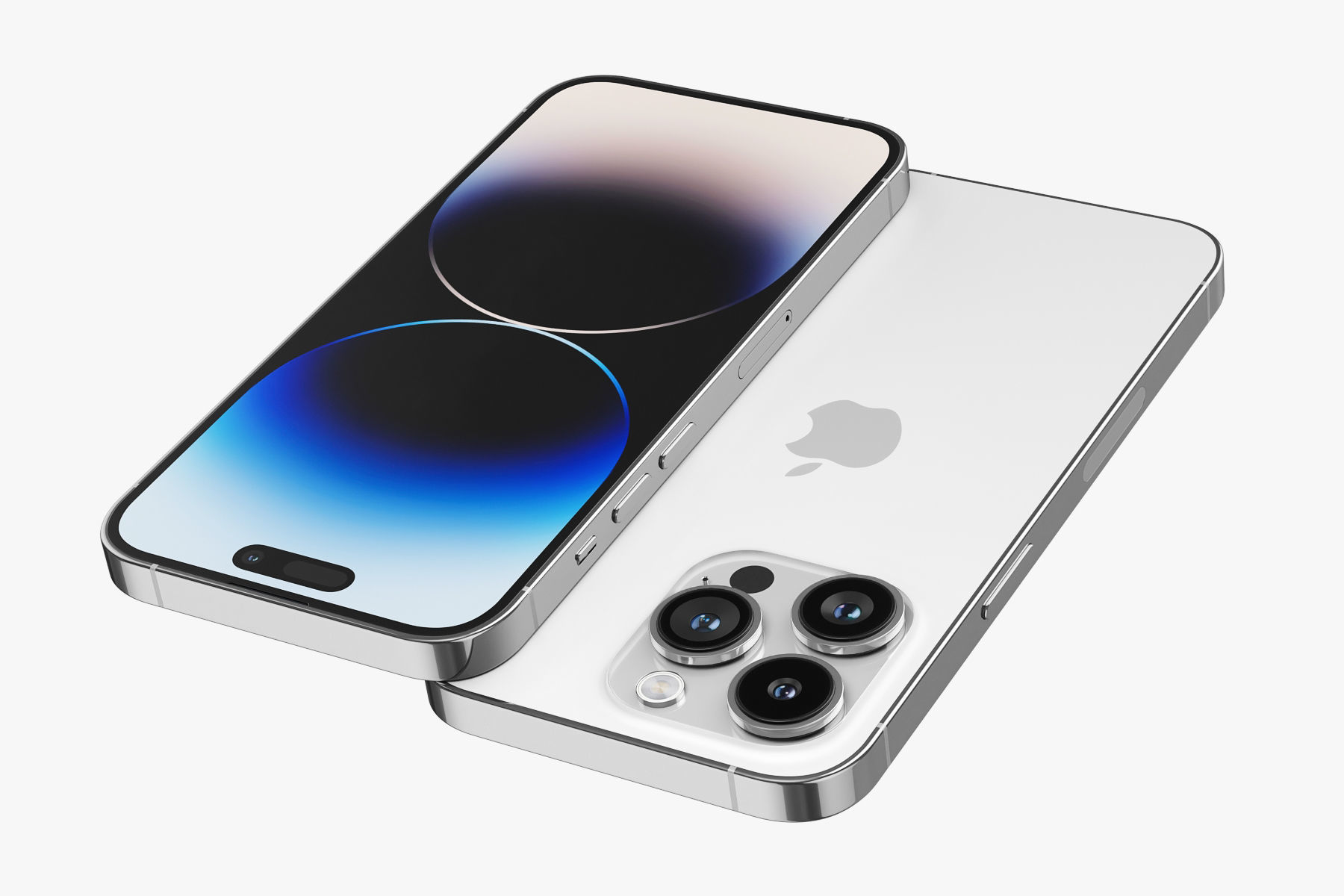 Apple iPhone 14 and 14 Plus and 14 Pro and 14 Pro MAX all colors 3D model_59