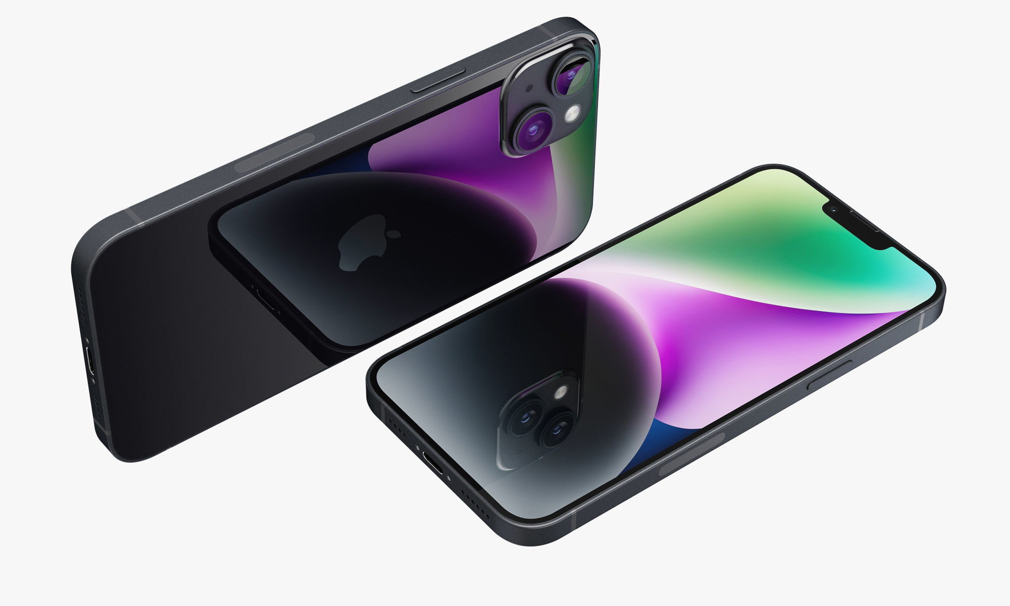 Apple iPhone 14 and 14 Plus and 14 Pro and 14 Pro MAX all colors 3D model_89