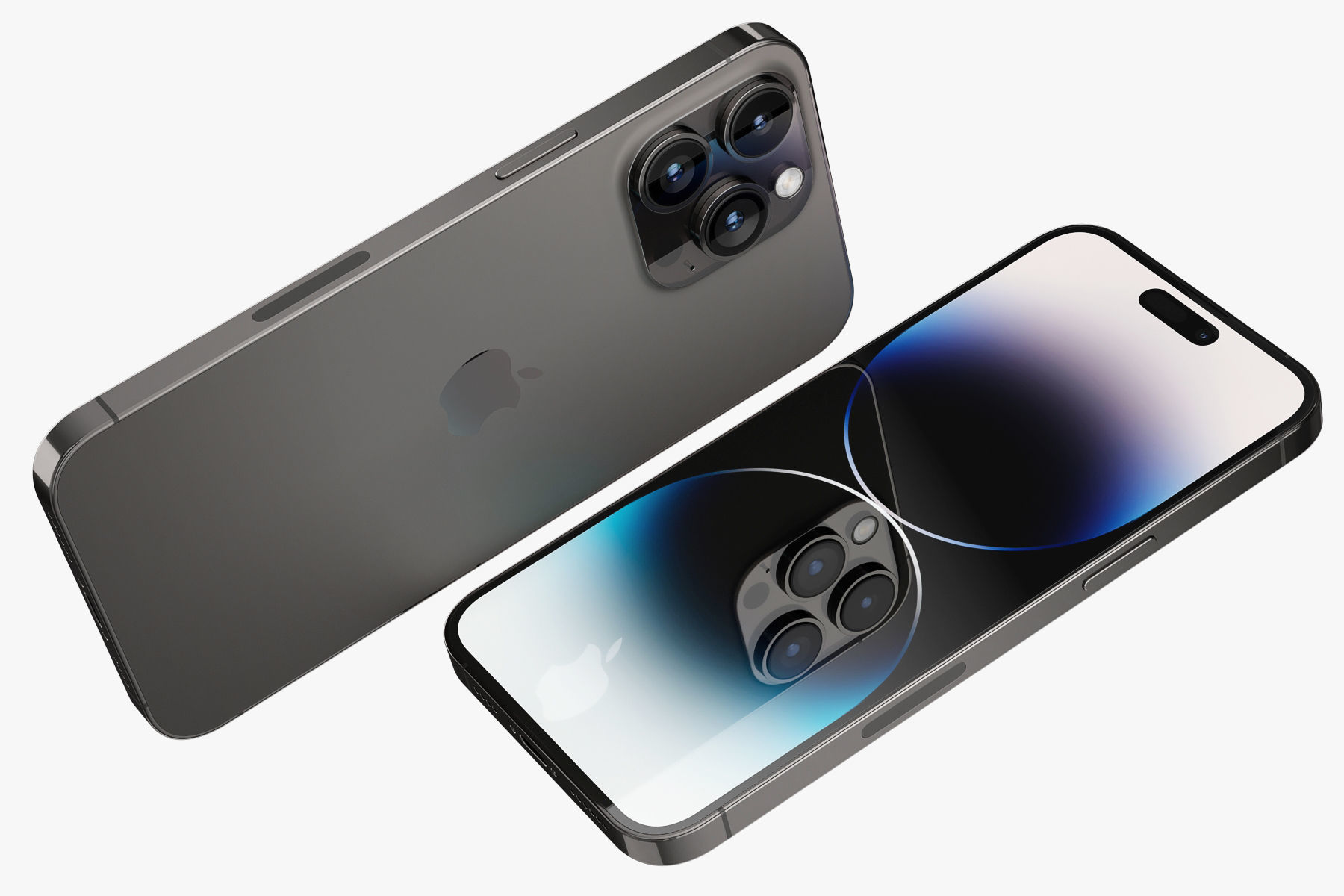 Apple iPhone 14 and 14 Plus and 14 Pro and 14 Pro MAX all colors 3D model_32