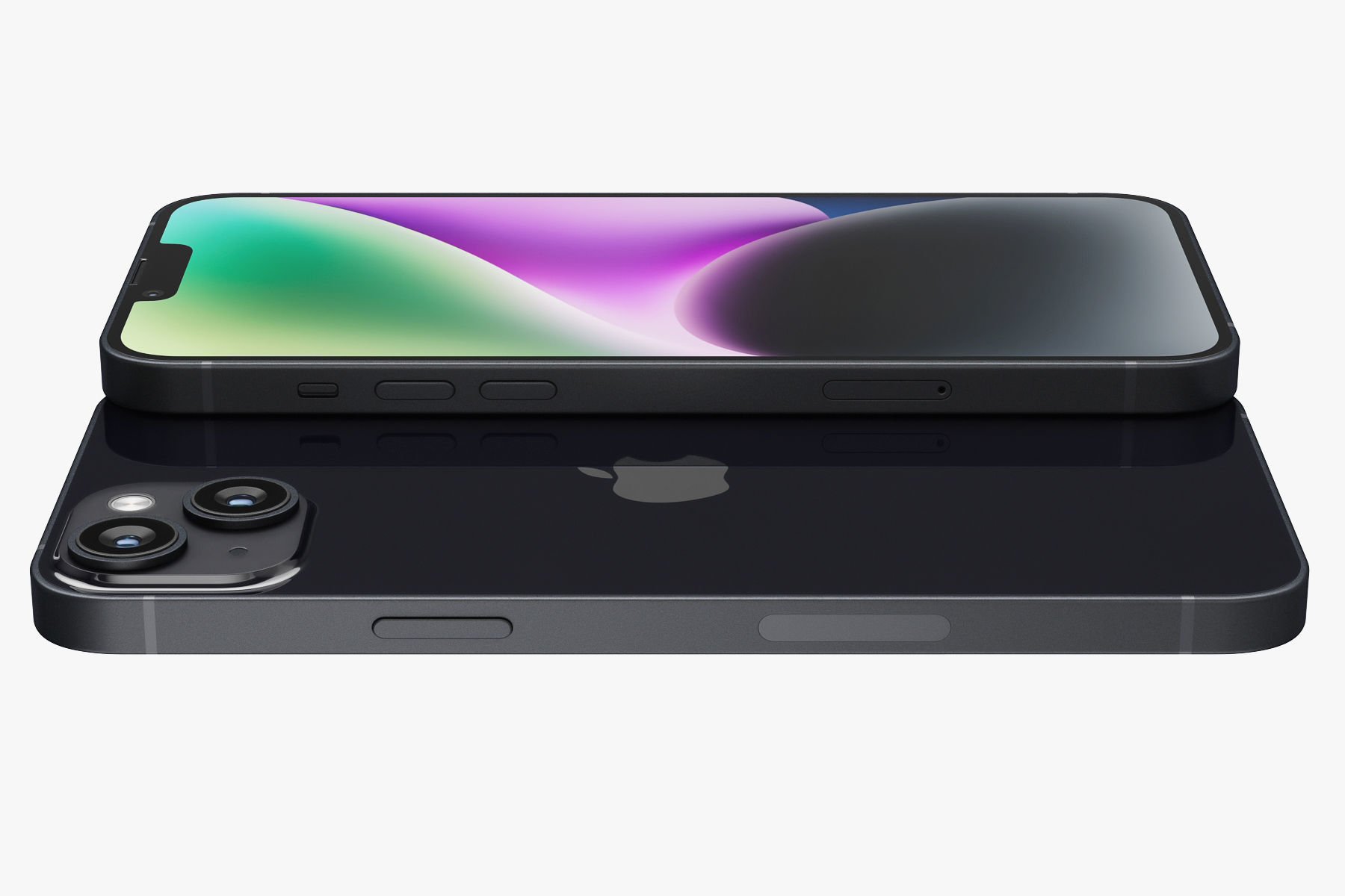 Apple iPhone 14 and 14 Plus and 14 Pro and 14 Pro MAX all colors 3D model_80