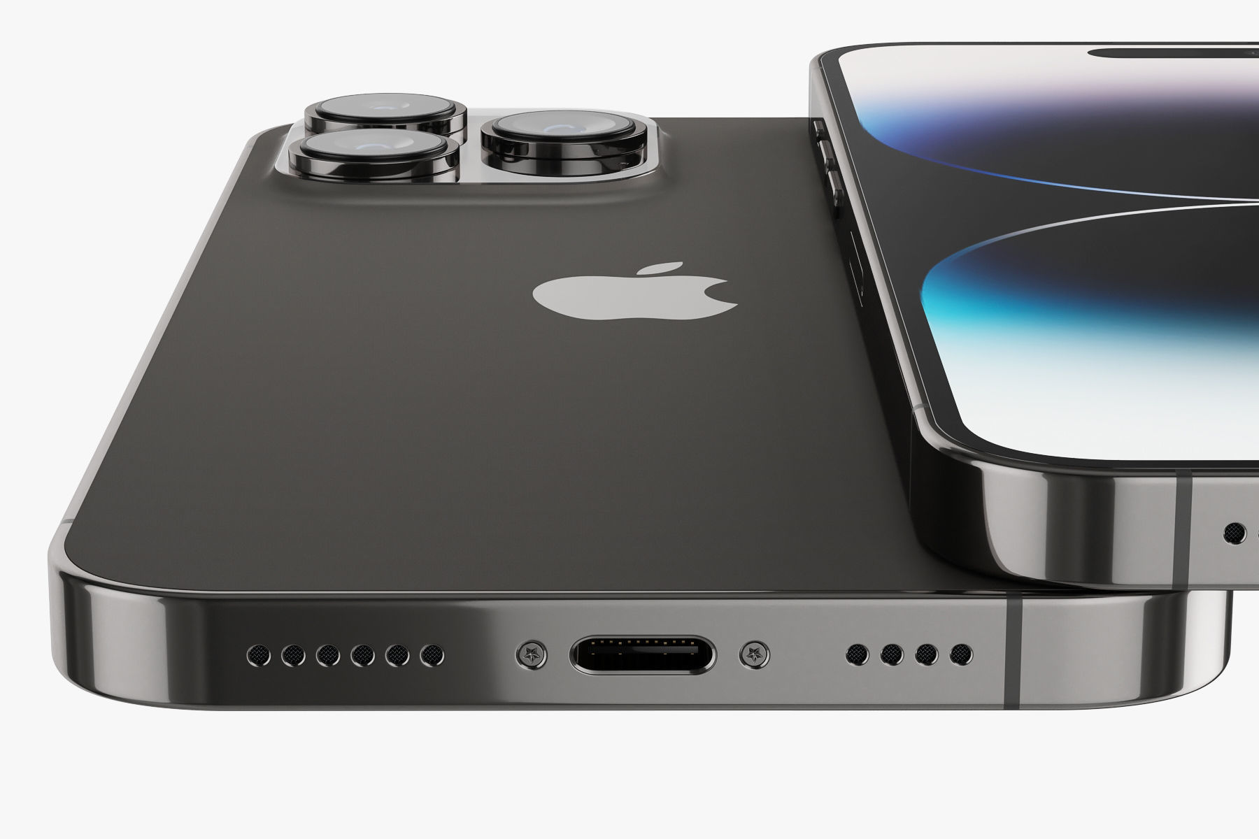 Apple iPhone 14 and 14 Plus and 14 Pro and 14 Pro MAX all colors 3D model_20