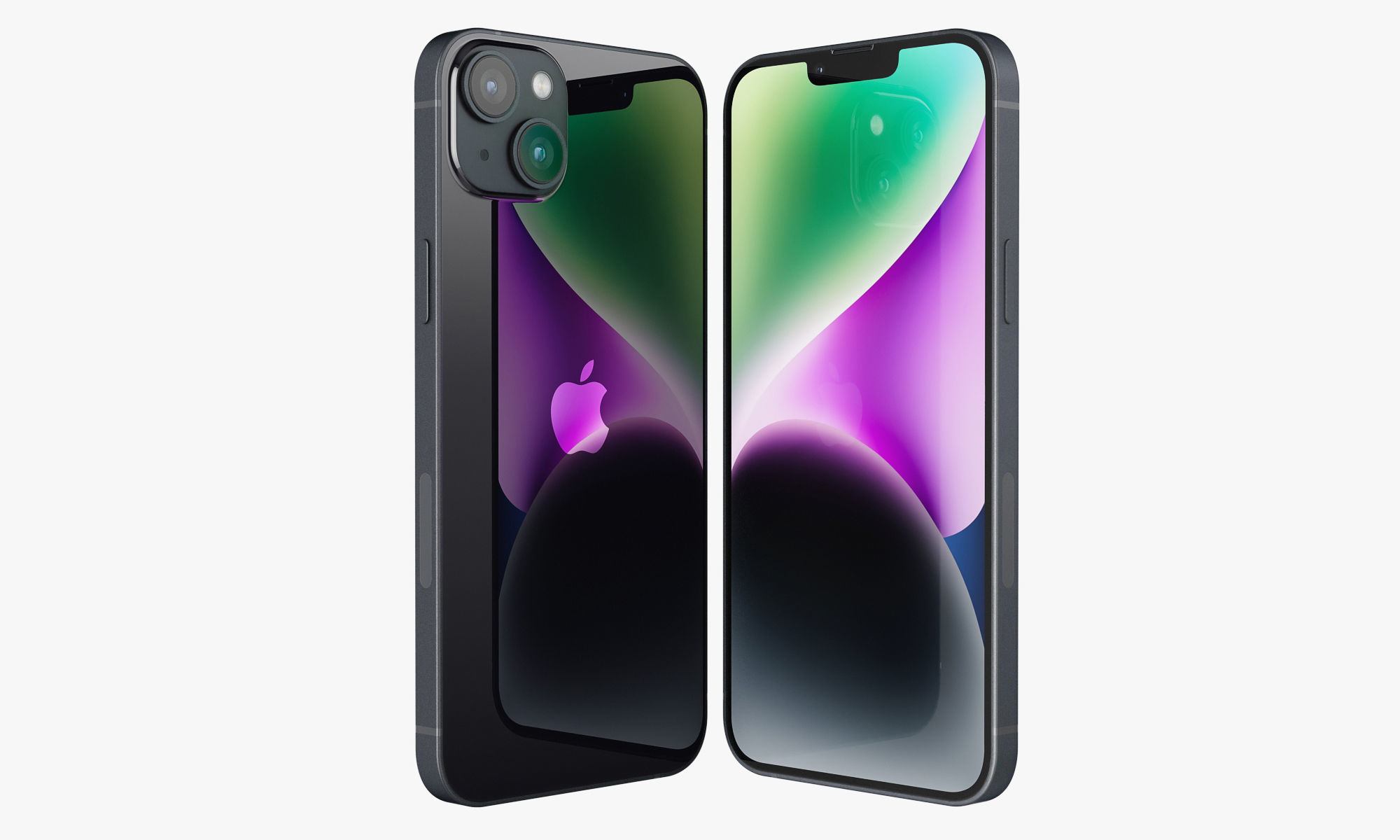 Apple iPhone 14 and 14 Plus and 14 Pro and 14 Pro MAX all colors 3D model_97