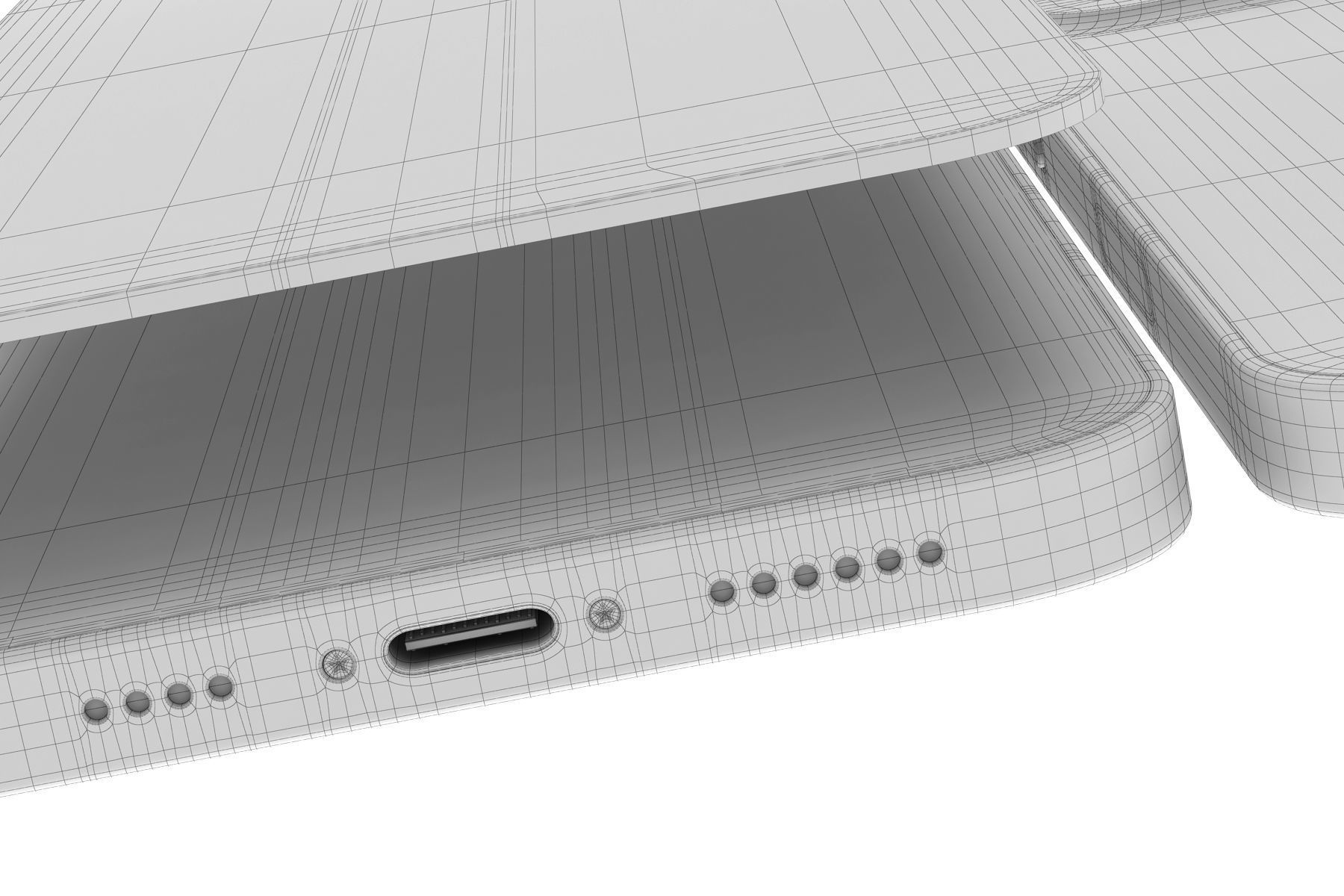 Apple iPhone 14 and 14 Plus and 14 Pro and 14 Pro MAX all colors 3D model_86