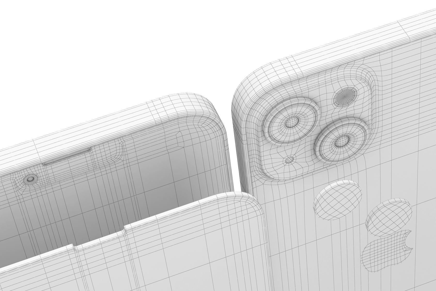 Apple iPhone 14 and 14 Plus and 14 Pro and 14 Pro MAX all colors 3D model_85