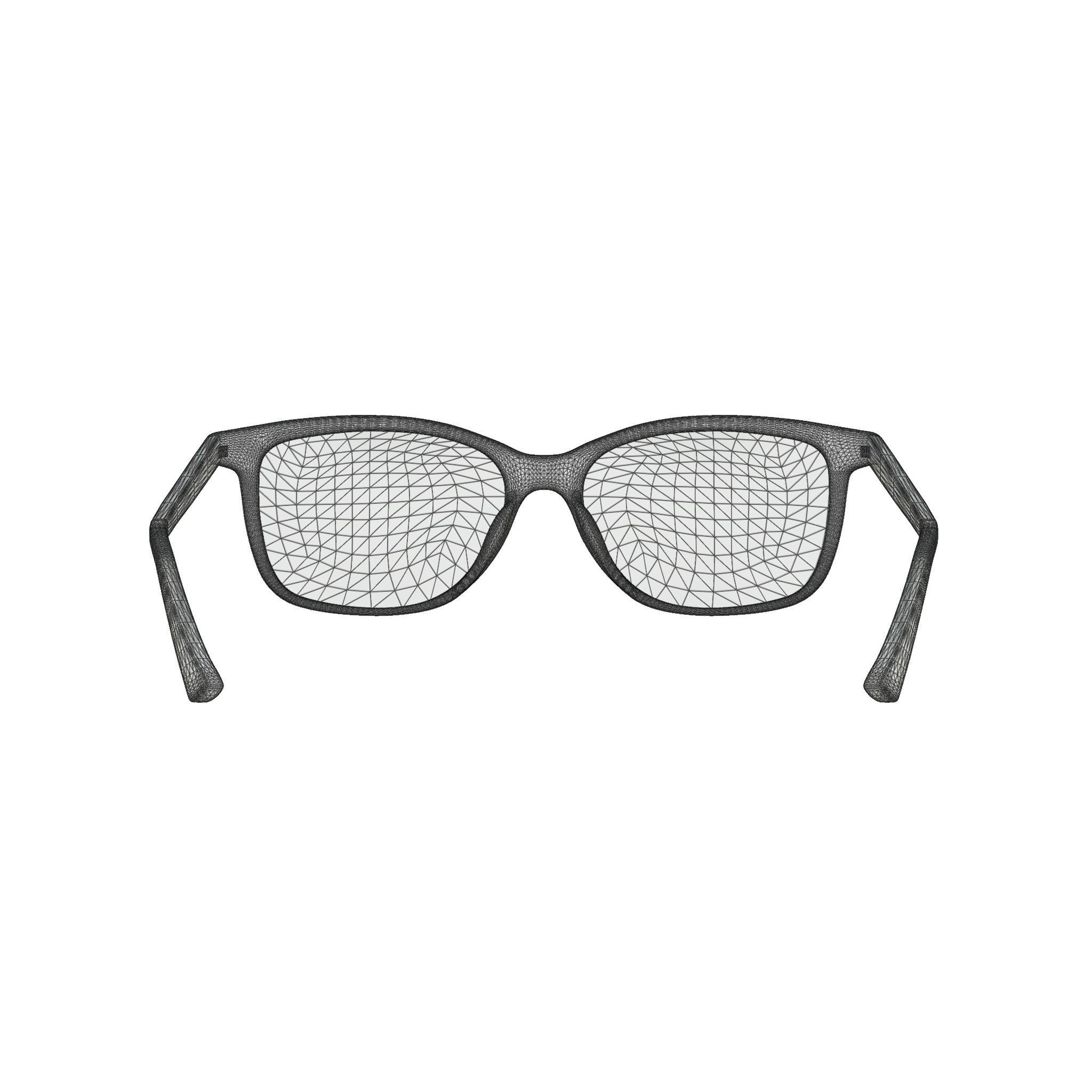 Bottega Veneta BV1028OA Glasses Low-poly 3D model_6