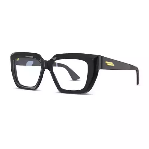 Bottega Veneta BV1032O Glasses Low-poly 3D model