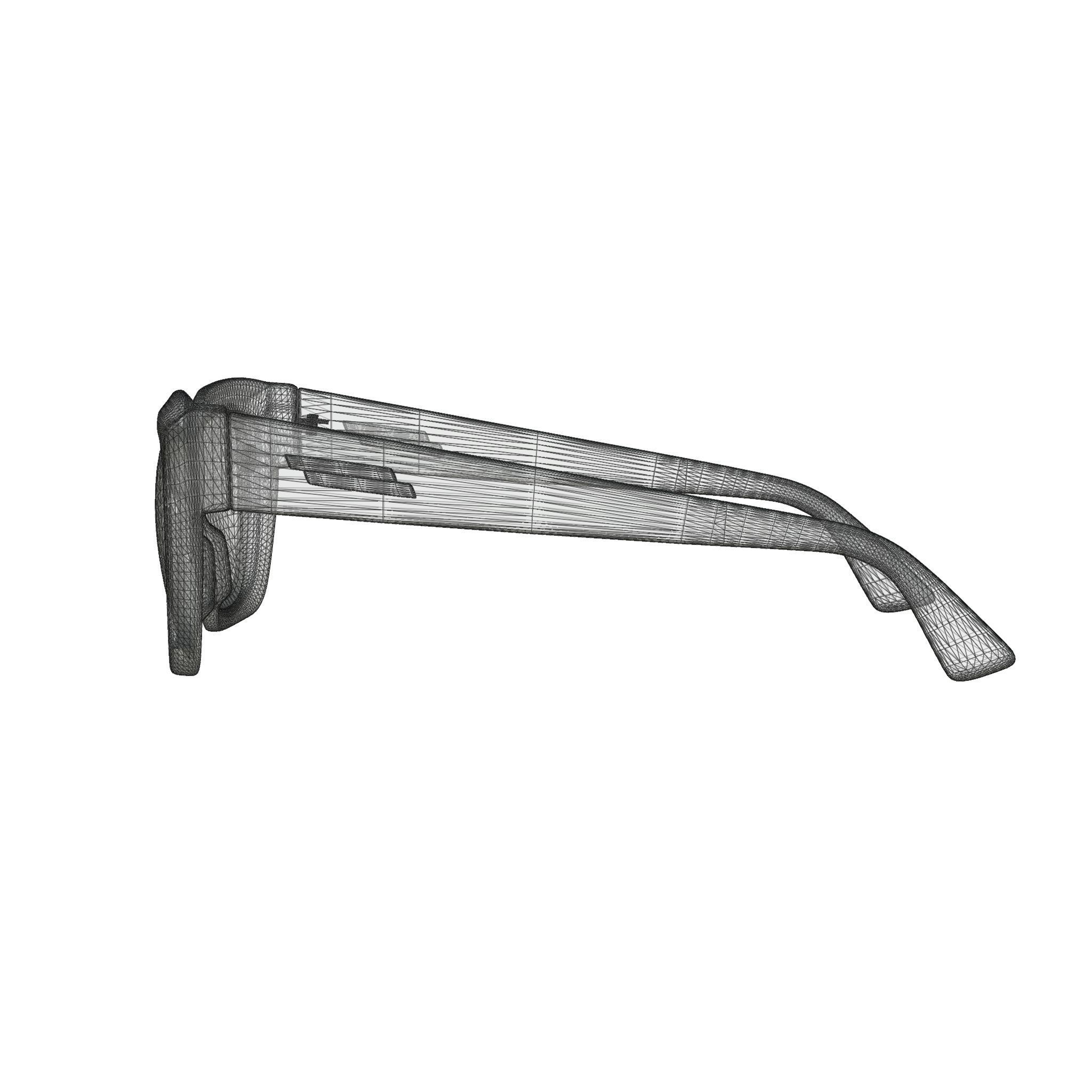 Bottega Veneta BV1032O Glasses Low-poly 3D model_8
