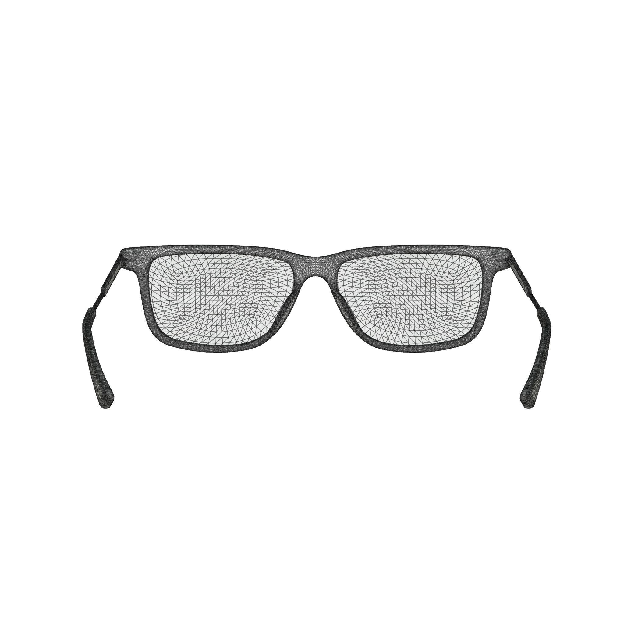Bottega Veneta BV1040OA Glasses Low-poly 3D model_5