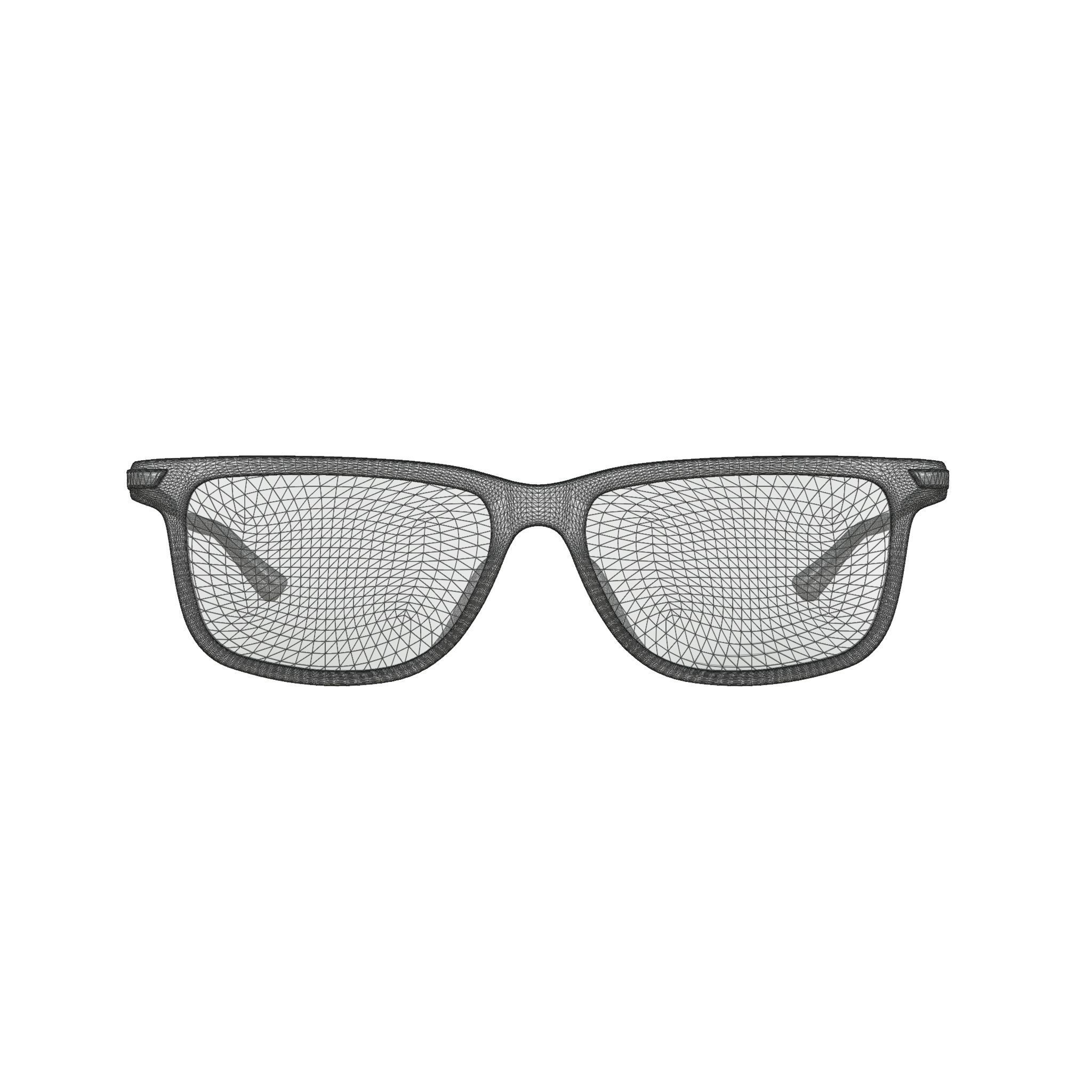 Bottega Veneta BV1040OA Glasses Low-poly 3D model_6